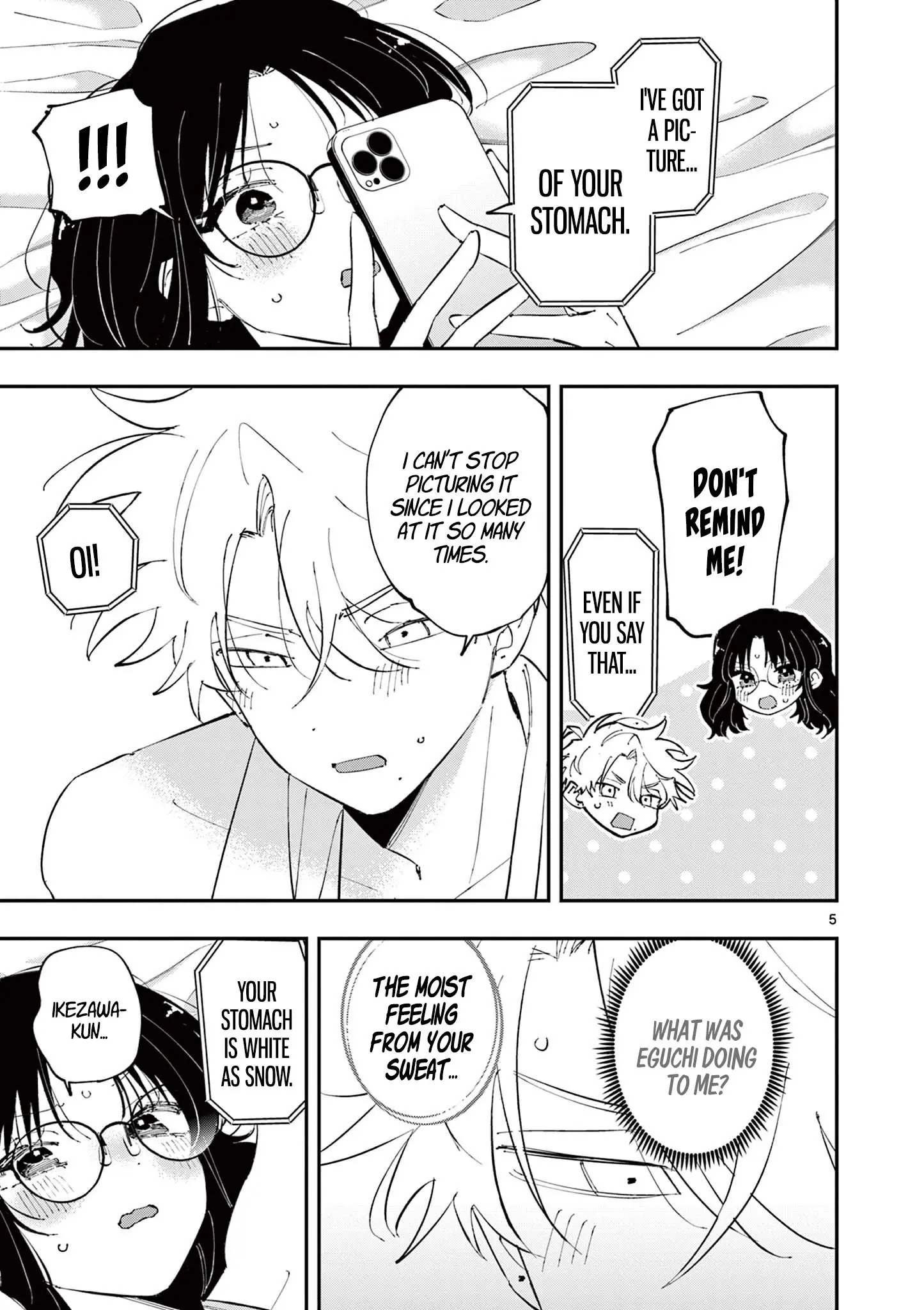 Tonari no Seki no Yatsu ga Souiu Me de Mitekuru - Chapter 45 - Page 5