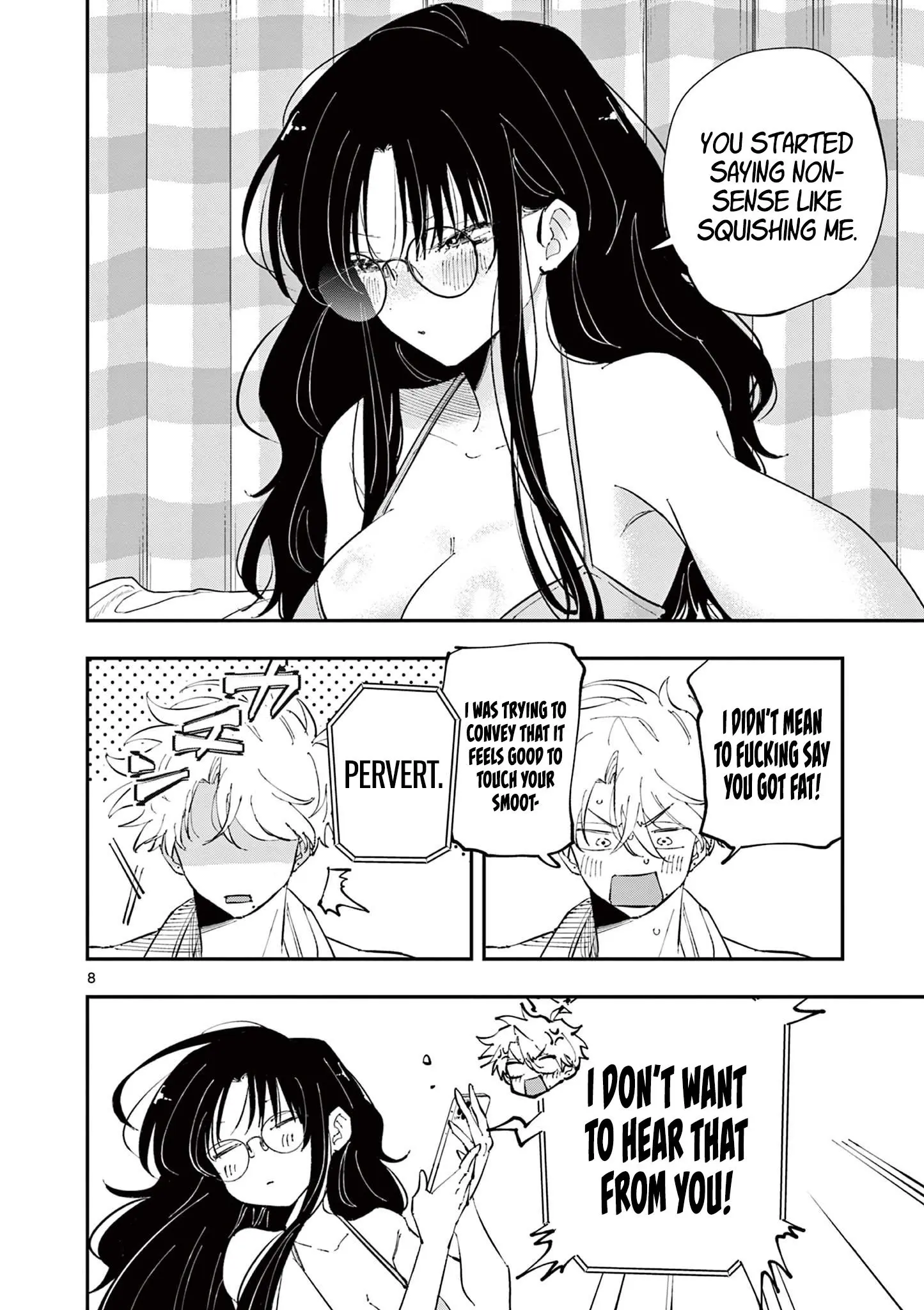 Tonari no Seki no Yatsu ga Souiu Me de Mitekuru - Chapter 45 - Page 8