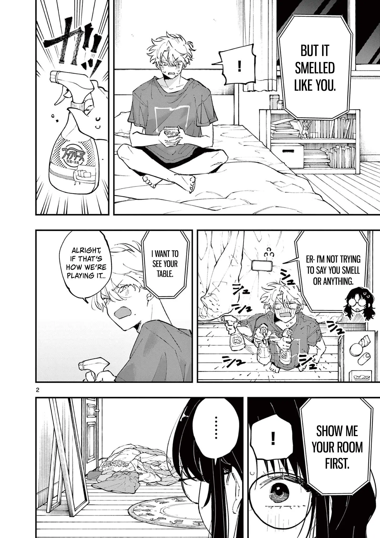 Tonari no Seki no Yatsu ga Souiu Me de Mitekuru - Chapter 46 - Page 2
