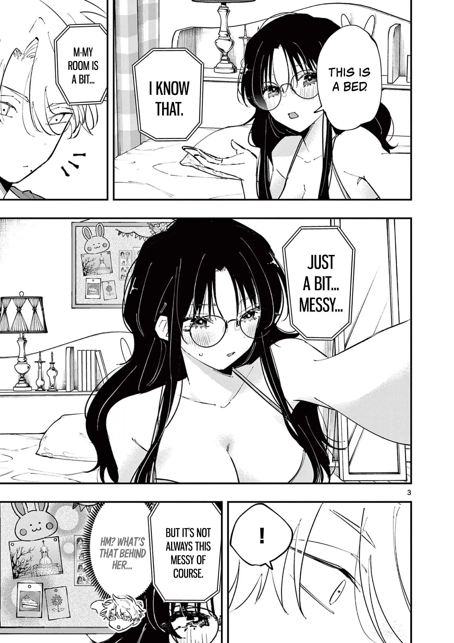Tonari no Seki no Yatsu ga Souiu Me de Mitekuru - Chapter 46 - Page 3