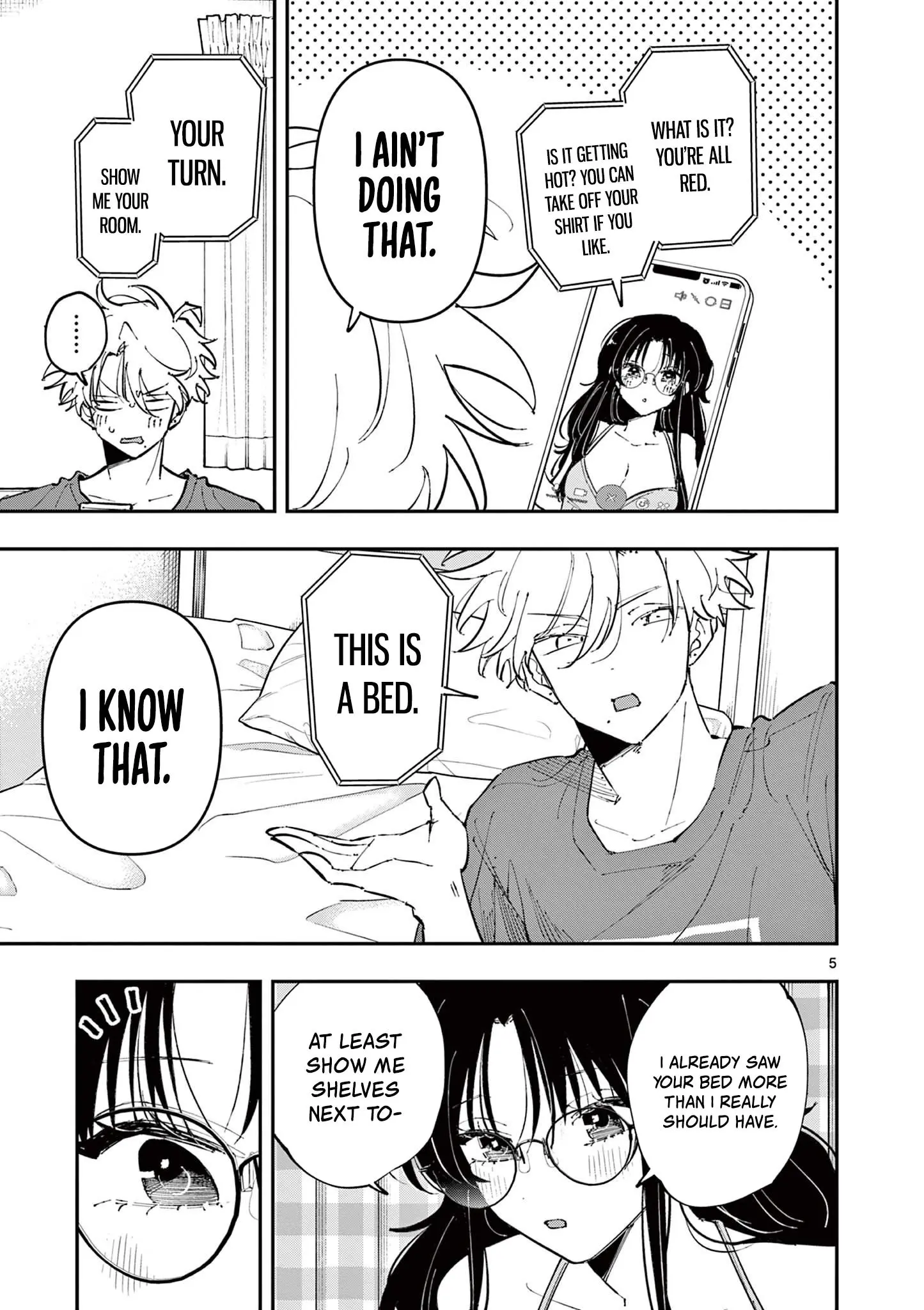 Tonari no Seki no Yatsu ga Souiu Me de Mitekuru - Chapter 46 - Page 5