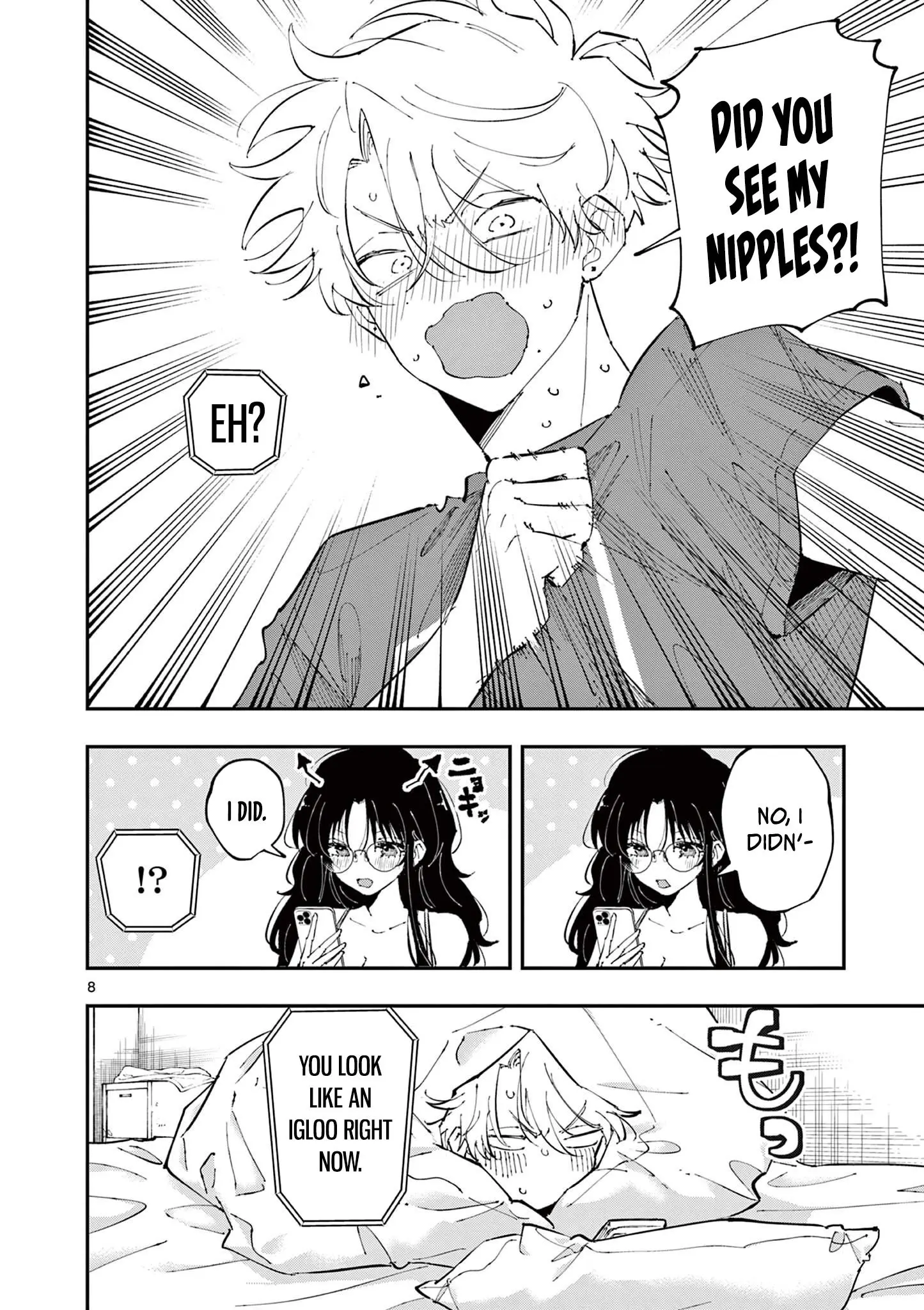 Tonari no Seki no Yatsu ga Souiu Me de Mitekuru - Chapter 46 - Page 8