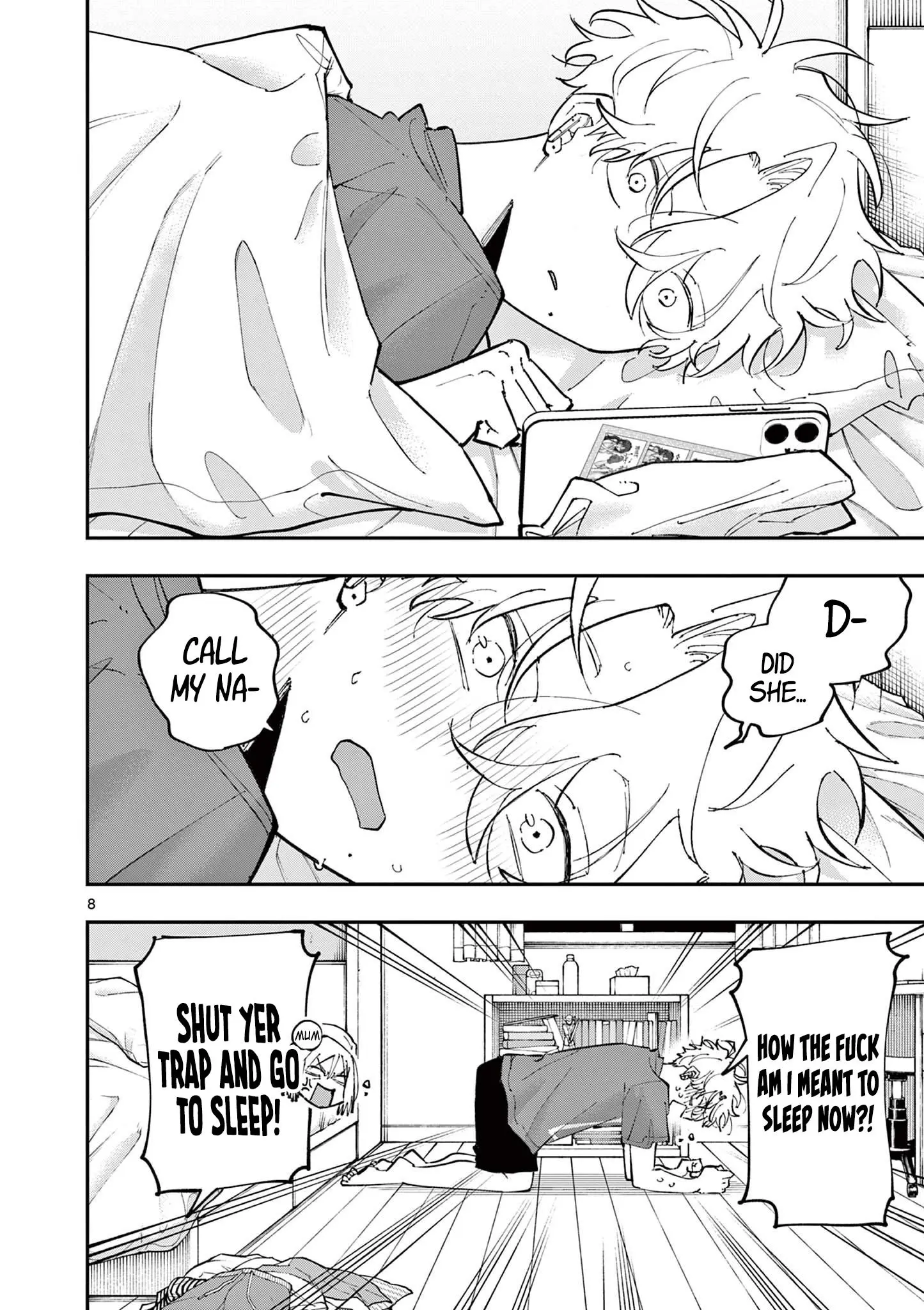 Tonari no Seki no Yatsu ga Souiu Me de Mitekuru - Chapter 47 - Page 8