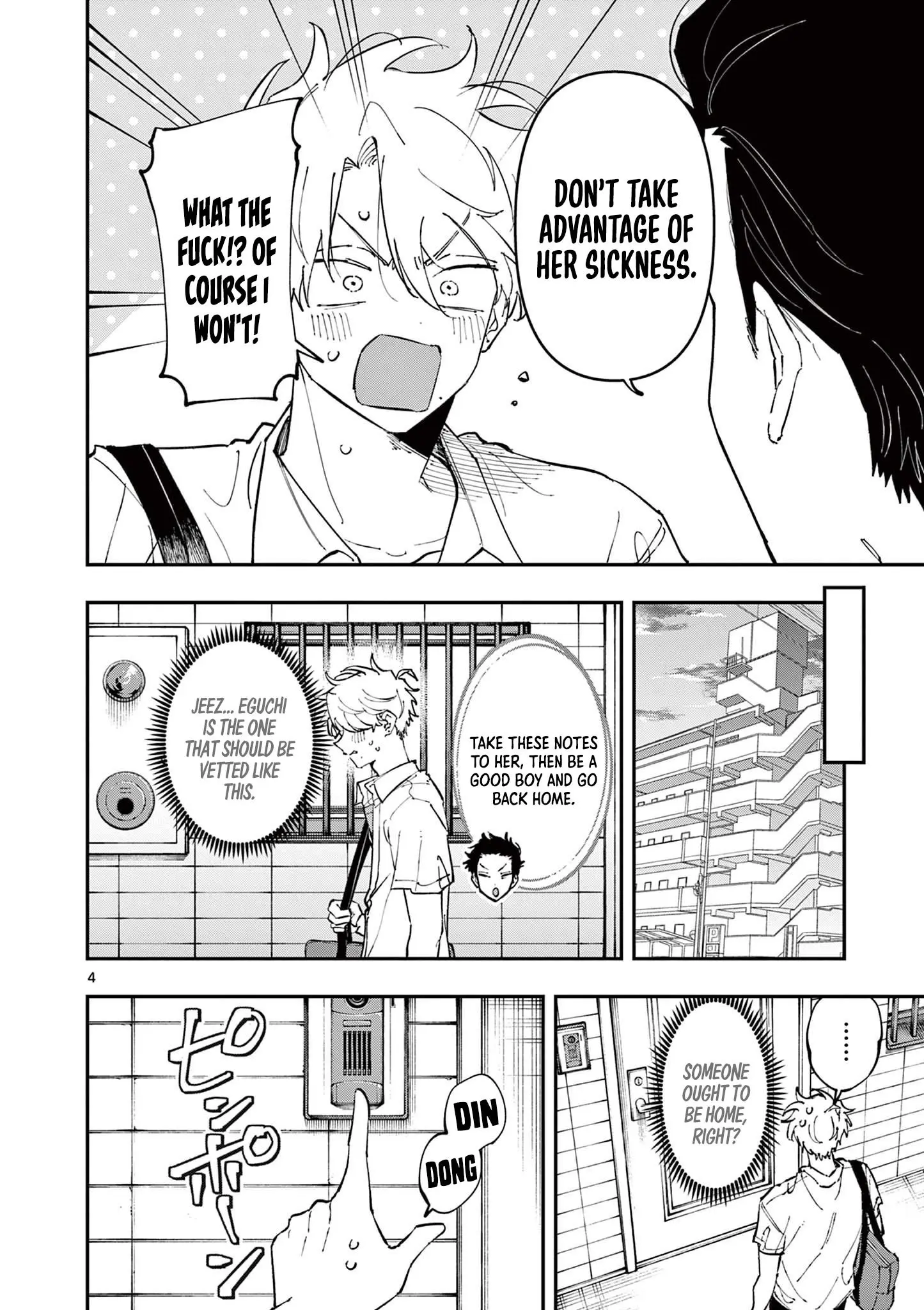 Tonari no Seki no Yatsu ga Souiu Me de Mitekuru - Chapter 48 - Page 4
