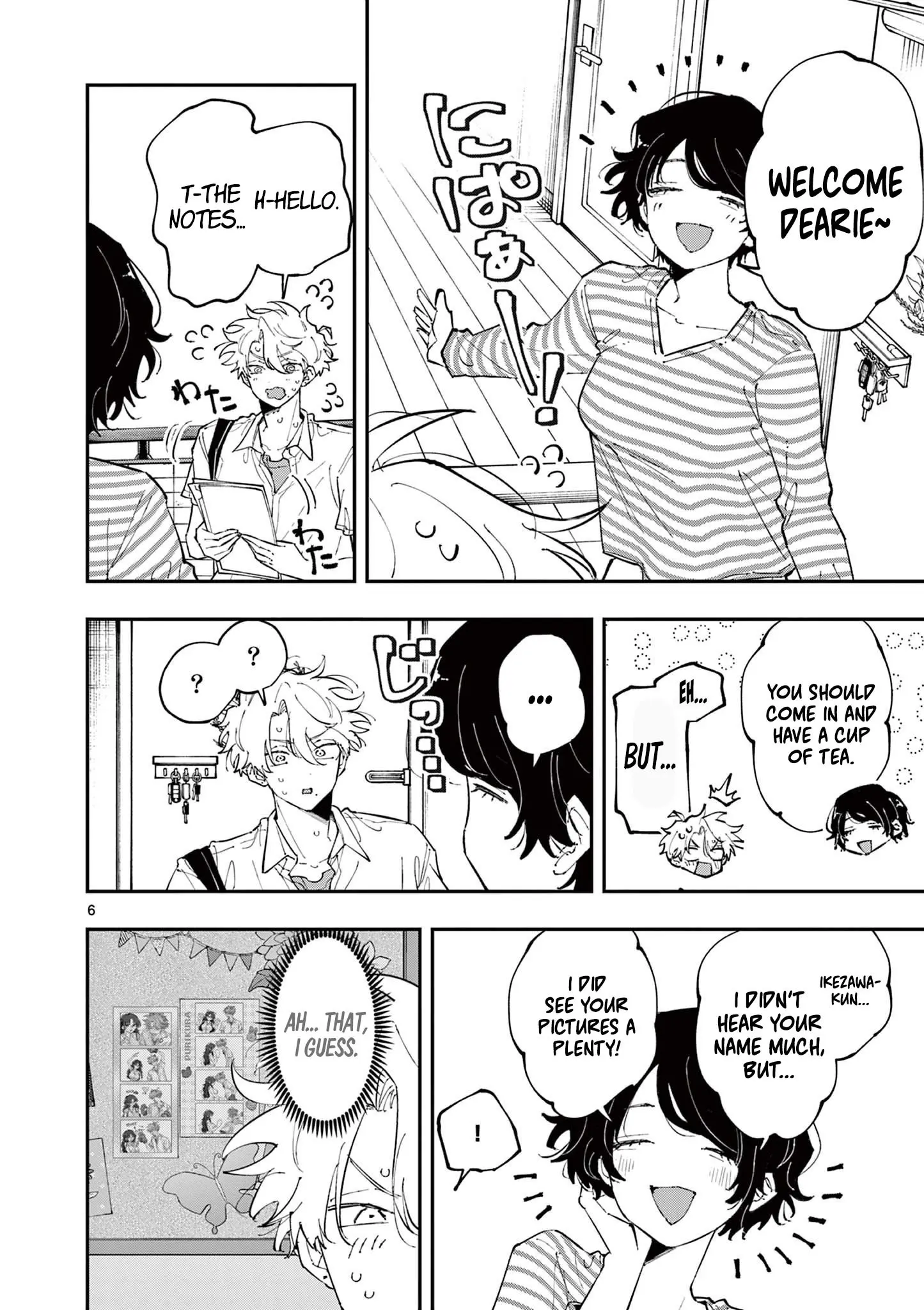 Tonari no Seki no Yatsu ga Souiu Me de Mitekuru - Chapter 48 - Page 6