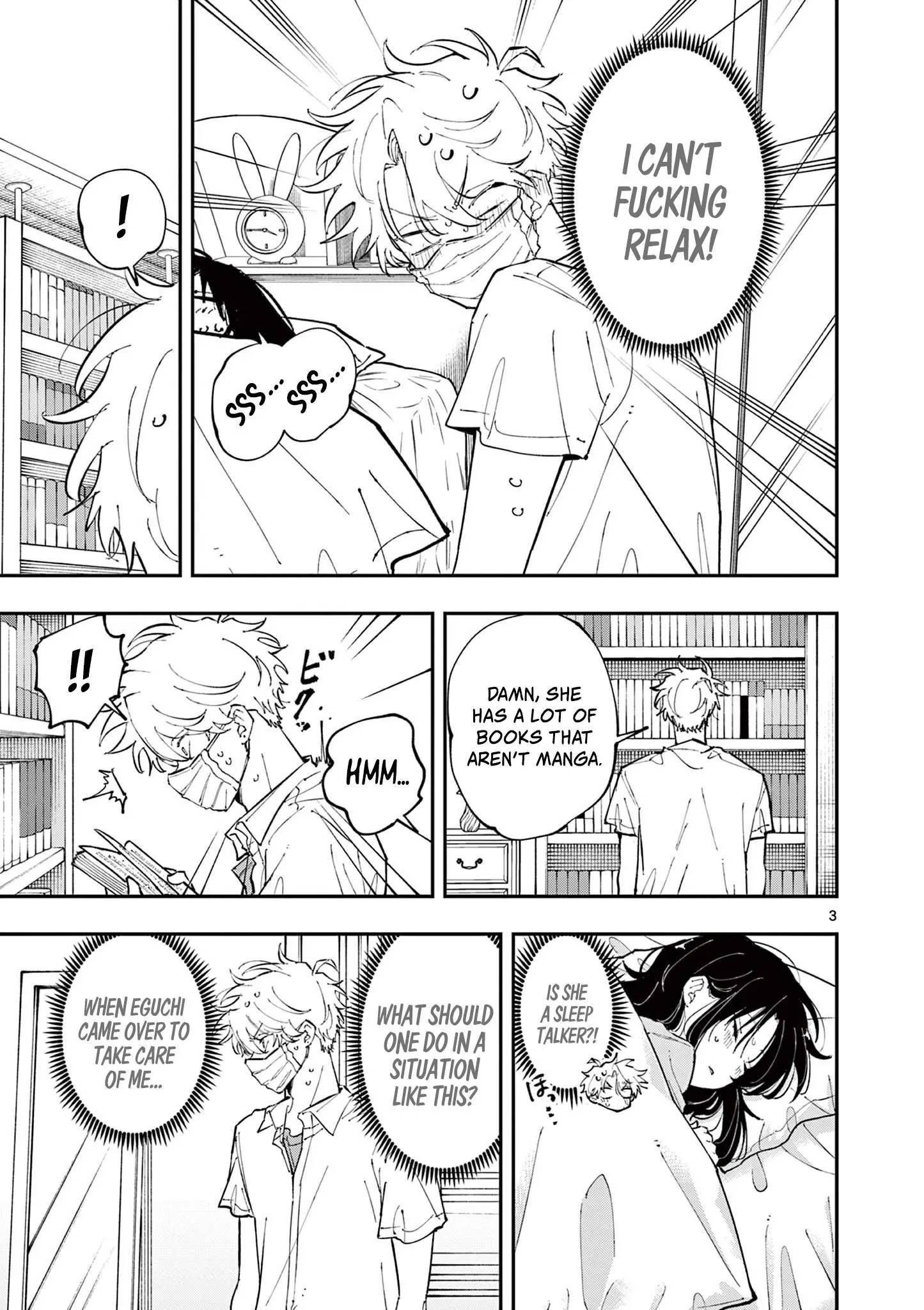 Tonari no Seki no Yatsu ga Souiu Me de Mitekuru - Chapter 49 - Page 3
