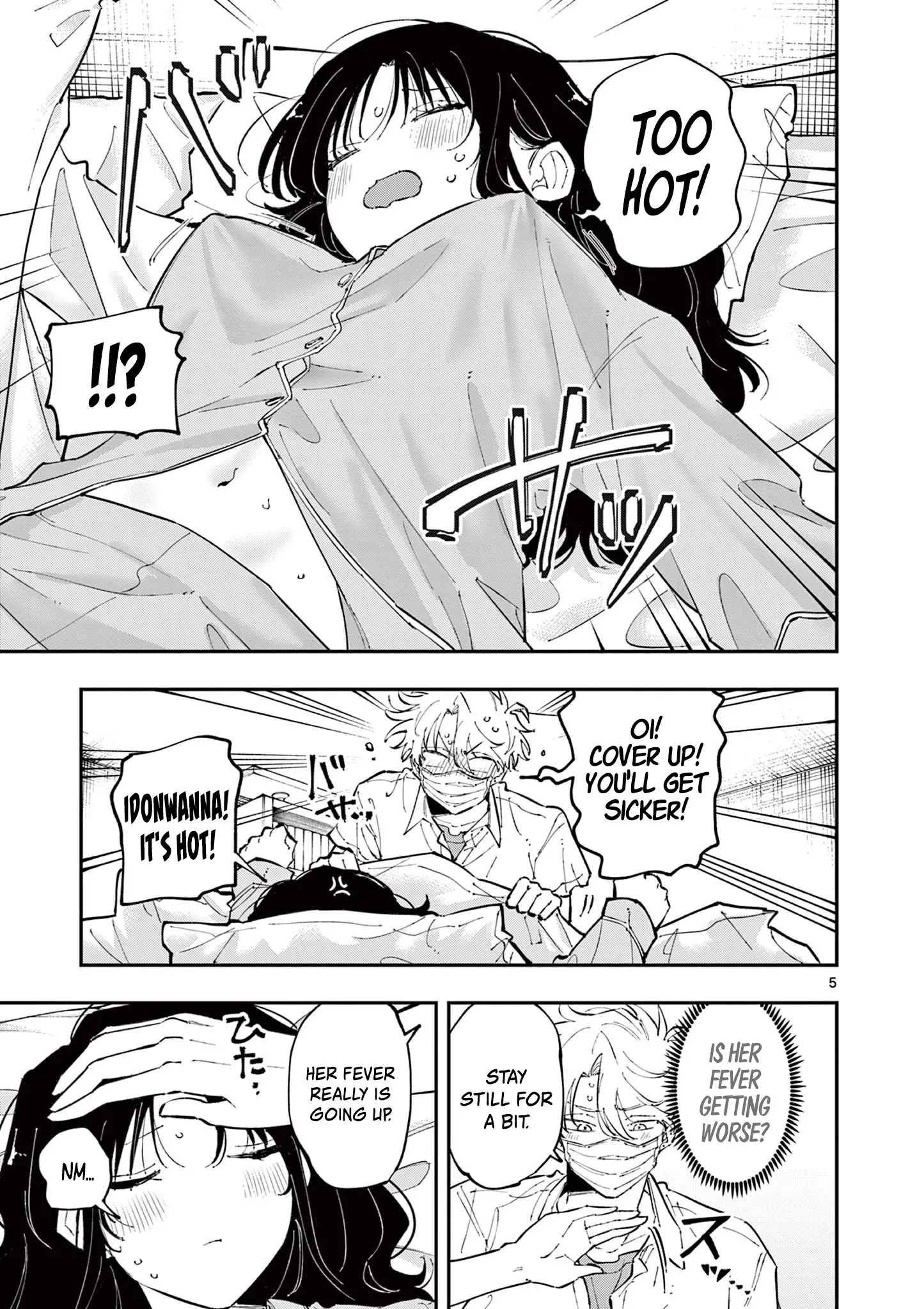 Tonari no Seki no Yatsu ga Souiu Me de Mitekuru - Chapter 49 - Page 5