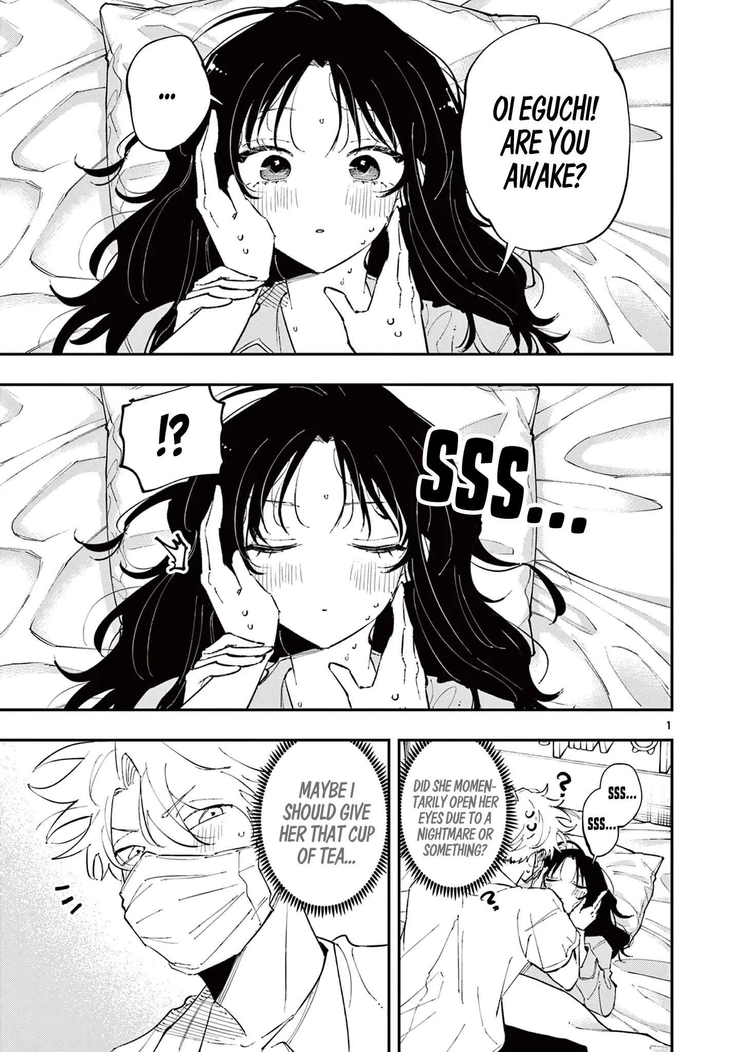 Tonari no Seki no Yatsu ga Souiu Me de Mitekuru - Chapter 50 - Page 1