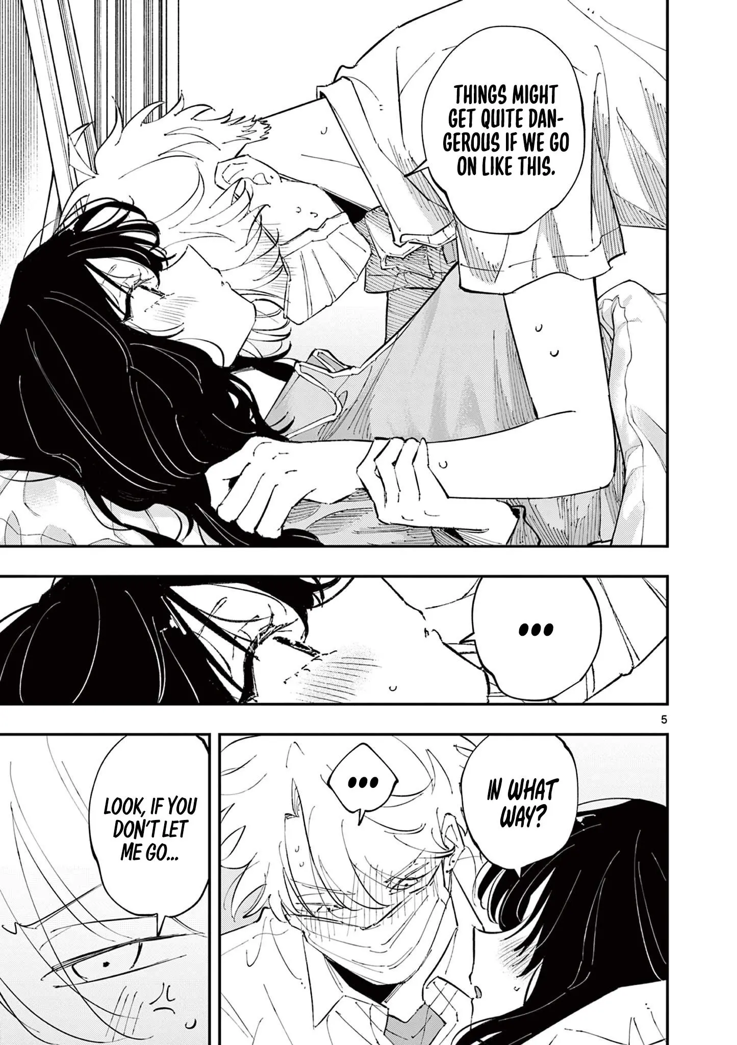 Tonari no Seki no Yatsu ga Souiu Me de Mitekuru - Chapter 50 - Page 5