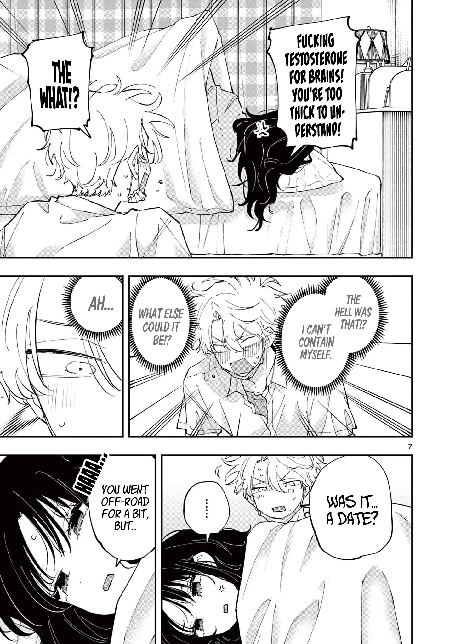 Tonari no Seki no Yatsu ga Souiu Me de Mitekuru - Chapter 51 - Page 7
