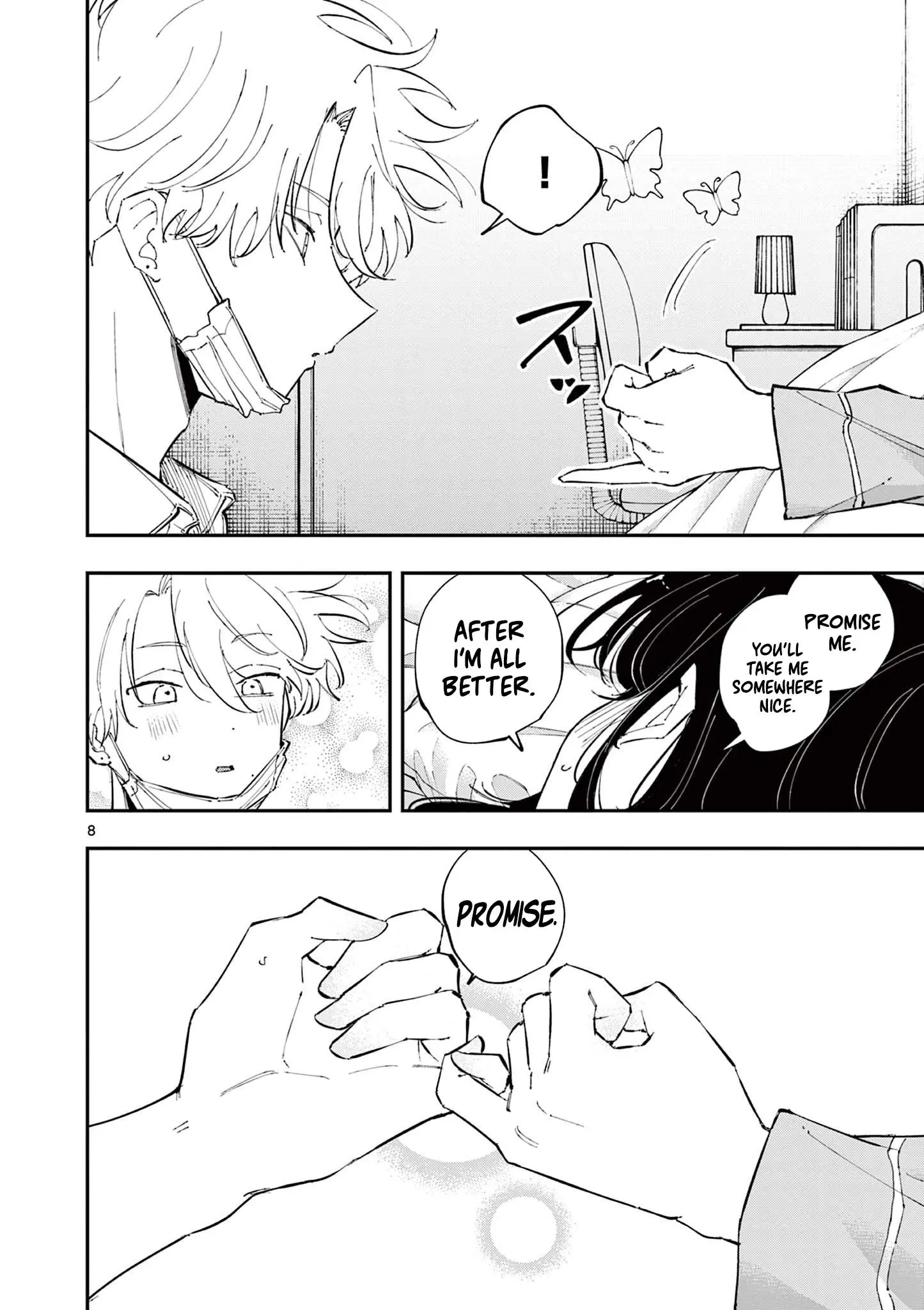 Tonari no Seki no Yatsu ga Souiu Me de Mitekuru - Chapter 51 - Page 8
