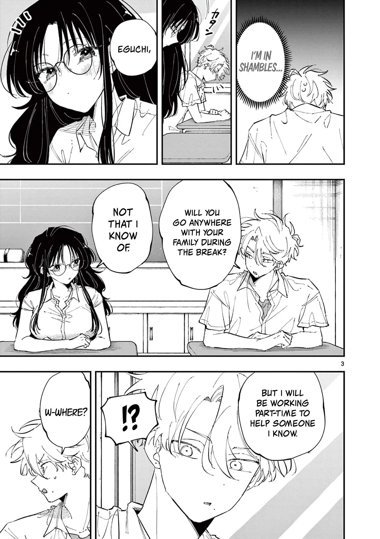 Tonari no Seki no Yatsu ga Souiu Me de Mitekuru - Chapter 52 - Page 3