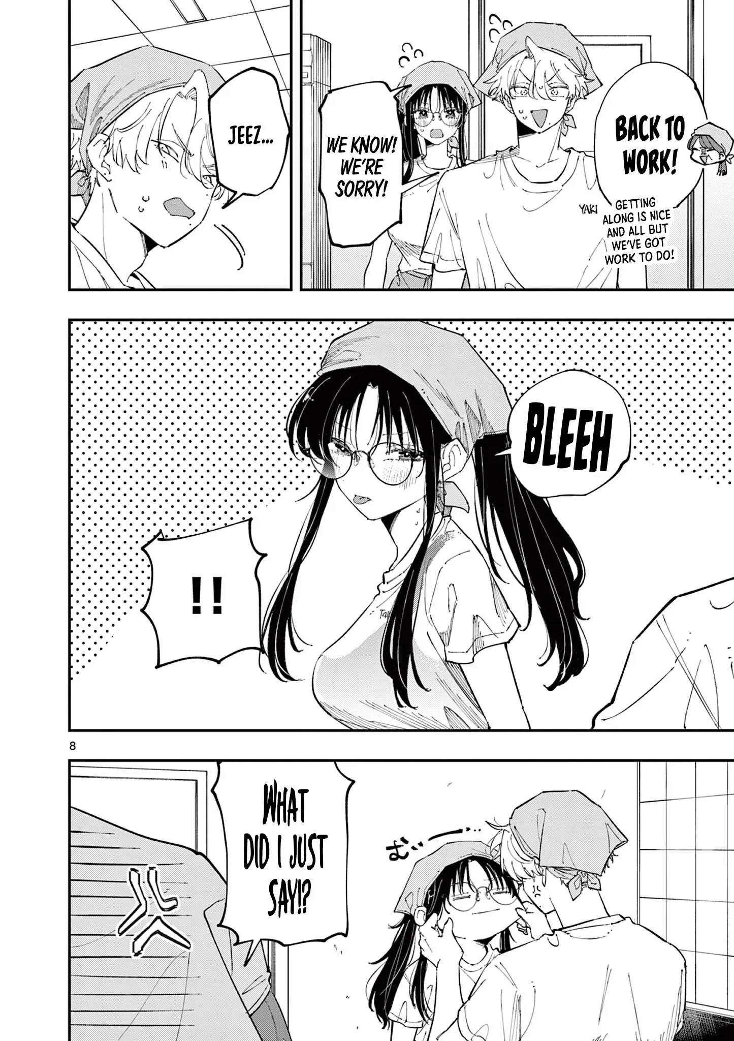Tonari no Seki no Yatsu ga Souiu Me de Mitekuru - Chapter 53 - Page 8