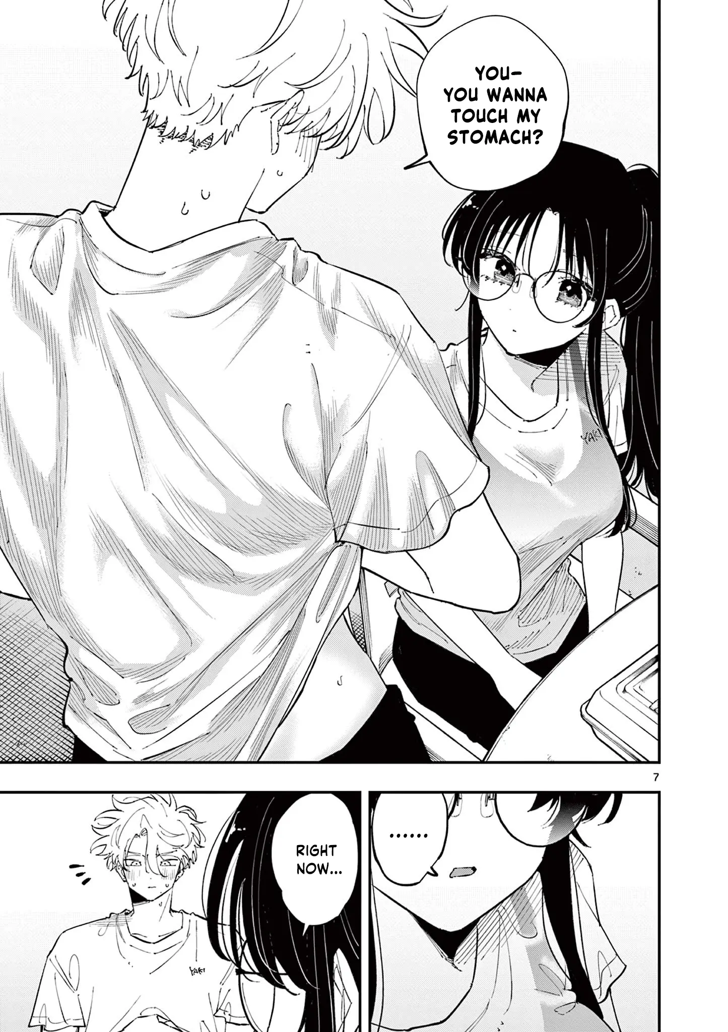 Tonari no Seki no Yatsu ga Souiu Me de Mitekuru - Chapter 54 - Page 7