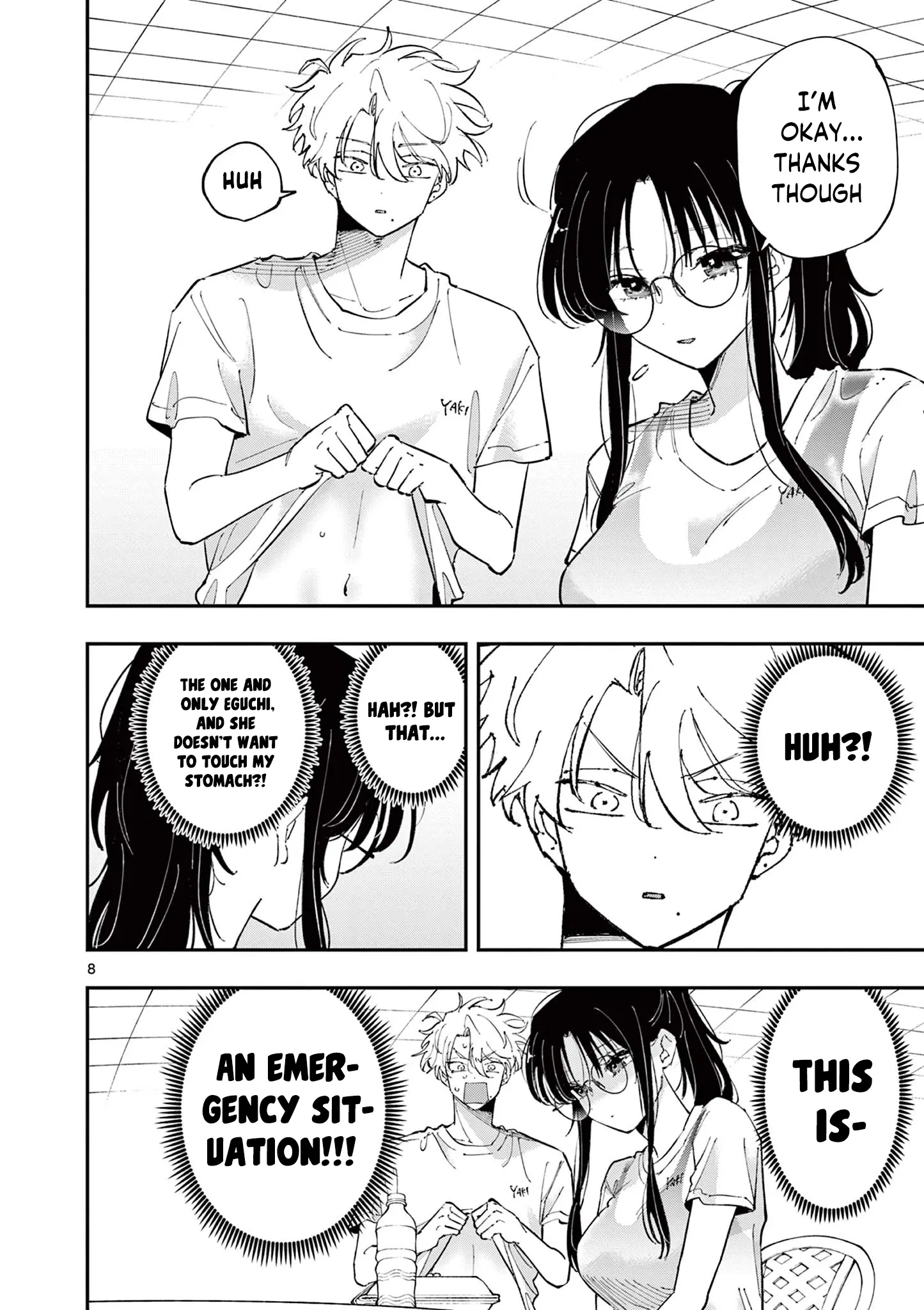 Tonari no Seki no Yatsu ga Souiu Me de Mitekuru - Chapter 54 - Page 8