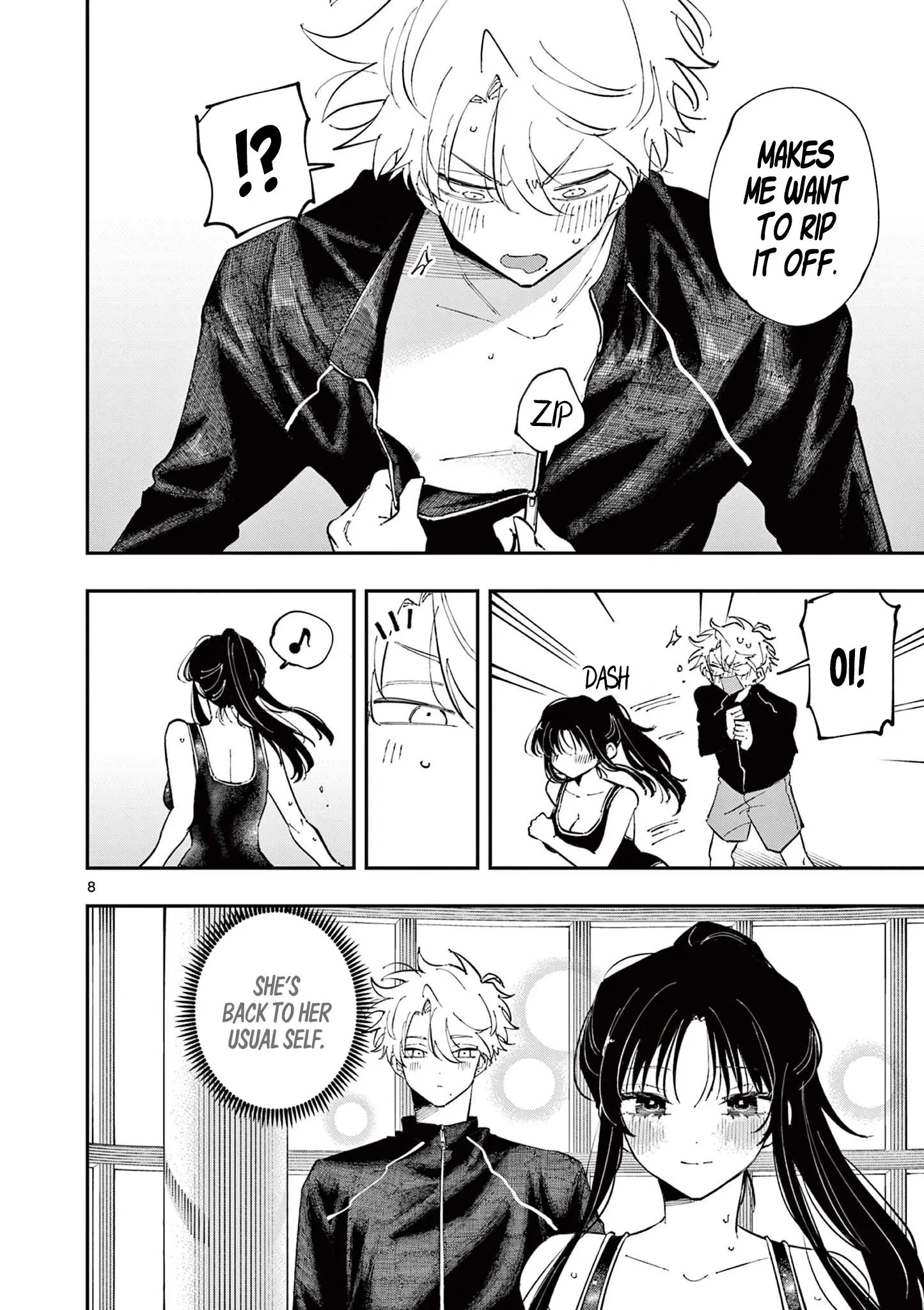 Tonari no Seki no Yatsu ga Souiu Me de Mitekuru - Chapter 56 - Page 8