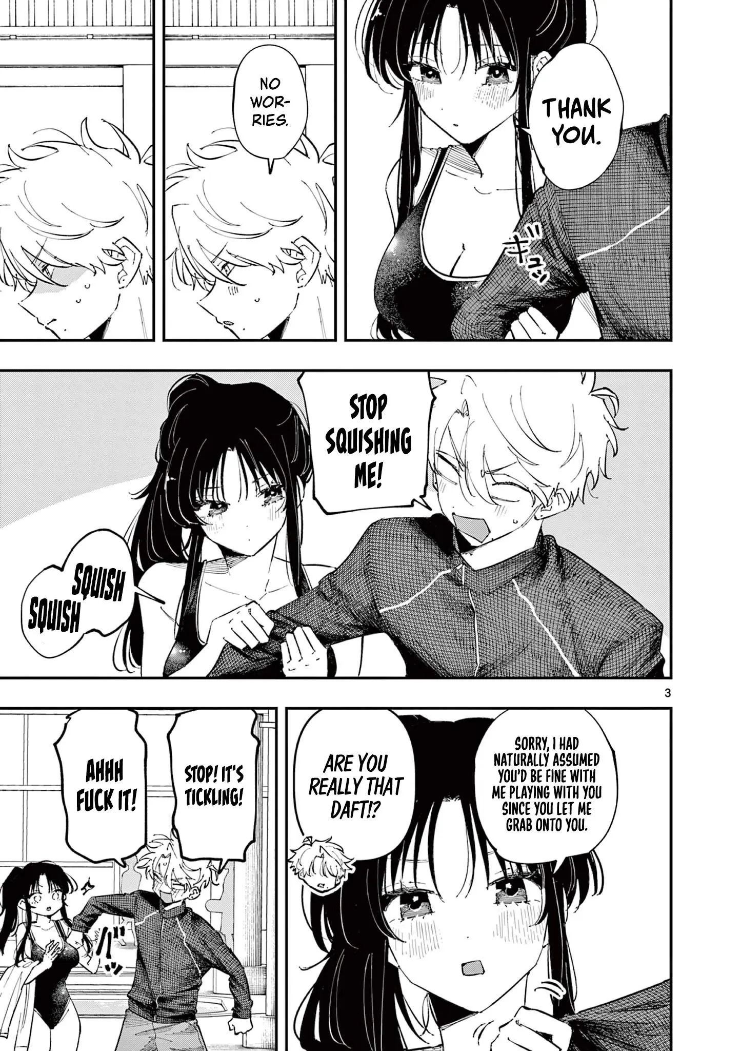 Tonari no Seki no Yatsu ga Souiu Me de Mitekuru - Chapter 57 - Page 3