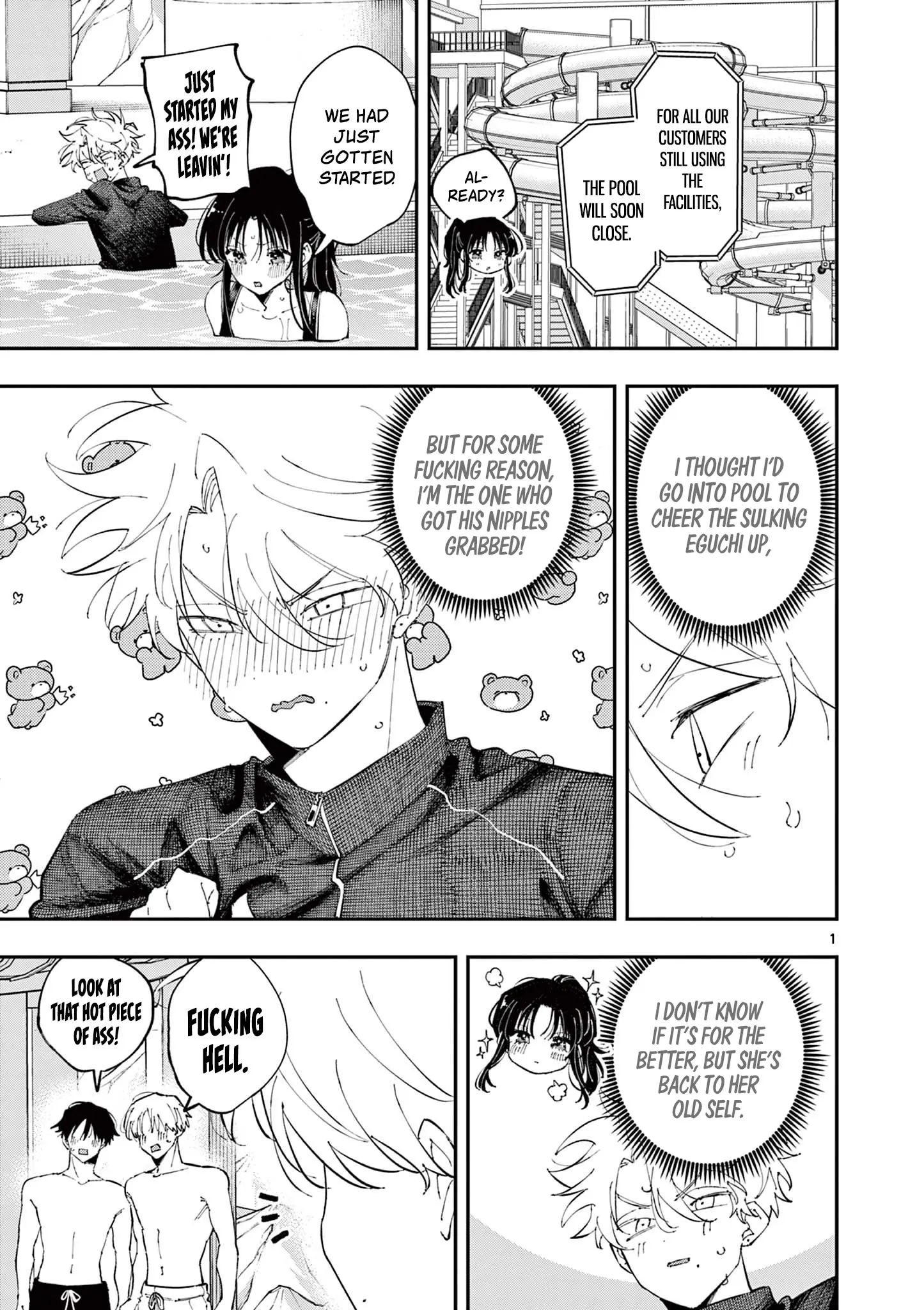 Tonari no Seki no Yatsu ga Souiu Me de Mitekuru - Chapter 60 - Page 1