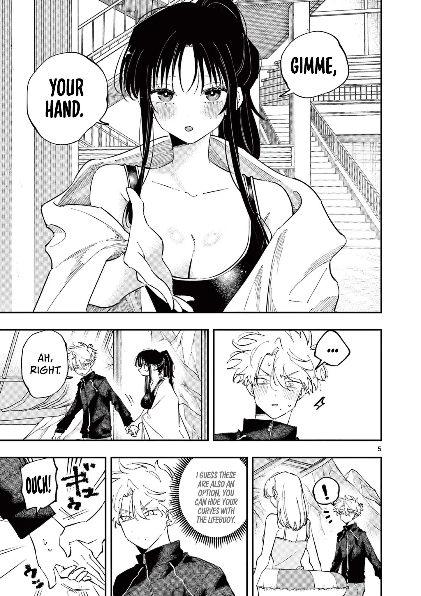 Tonari no Seki no Yatsu ga Souiu Me de Mitekuru - Chapter 60 - Page 5