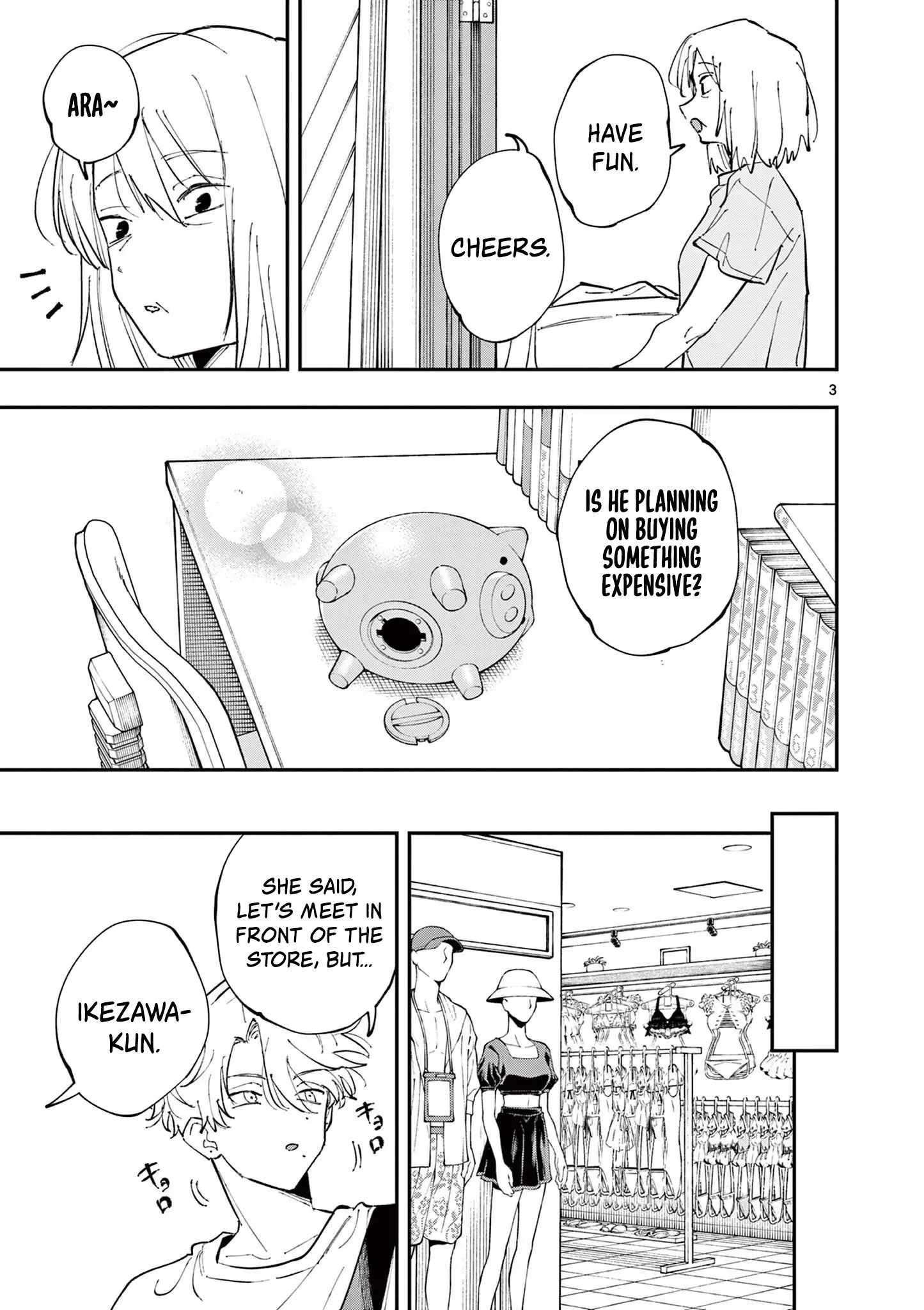 Tonari no Seki no Yatsu ga Souiu Me de Mitekuru - Chapter 61 - Page 3