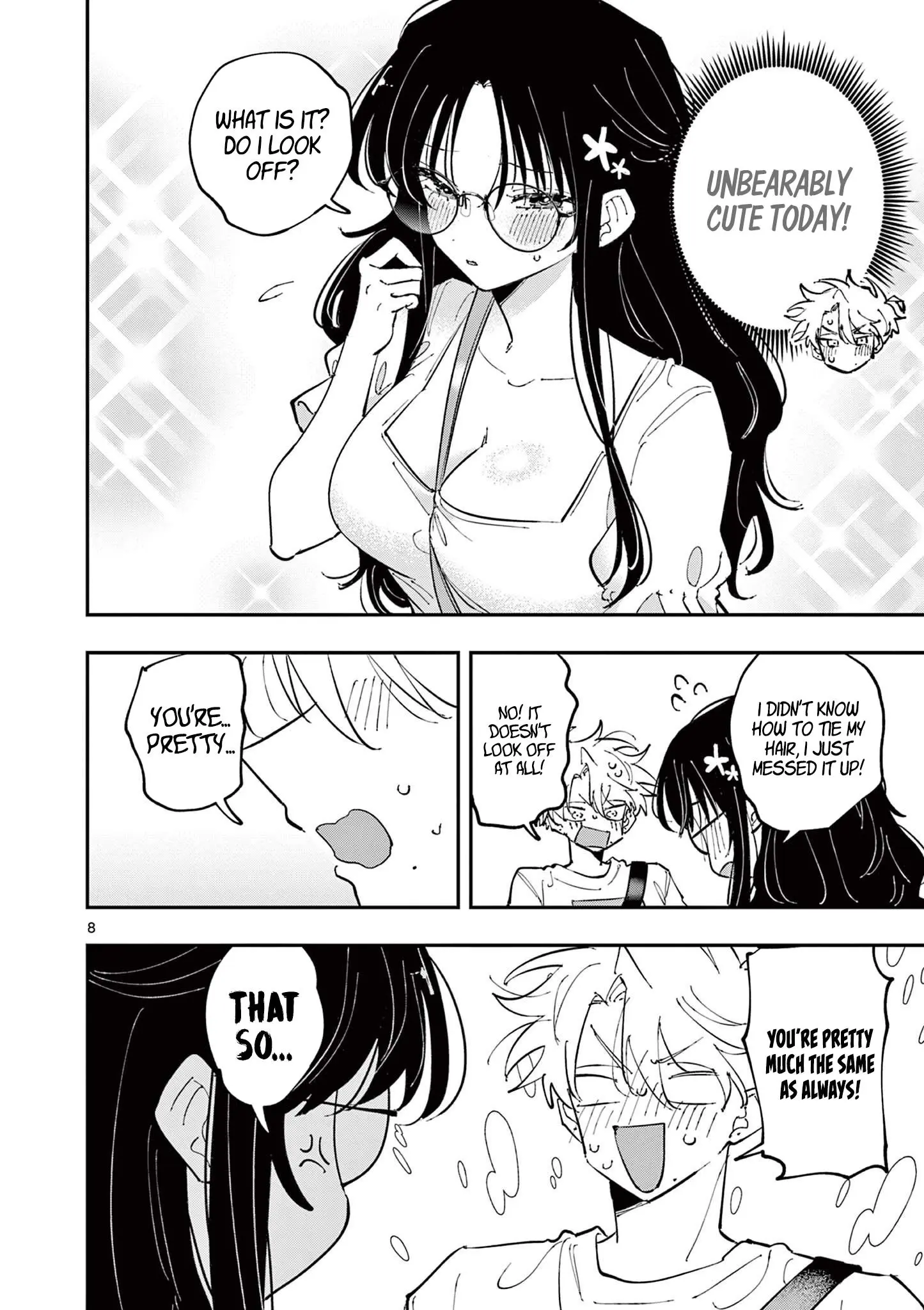Tonari no Seki no Yatsu ga Souiu Me de Mitekuru - Chapter 61 - Page 8