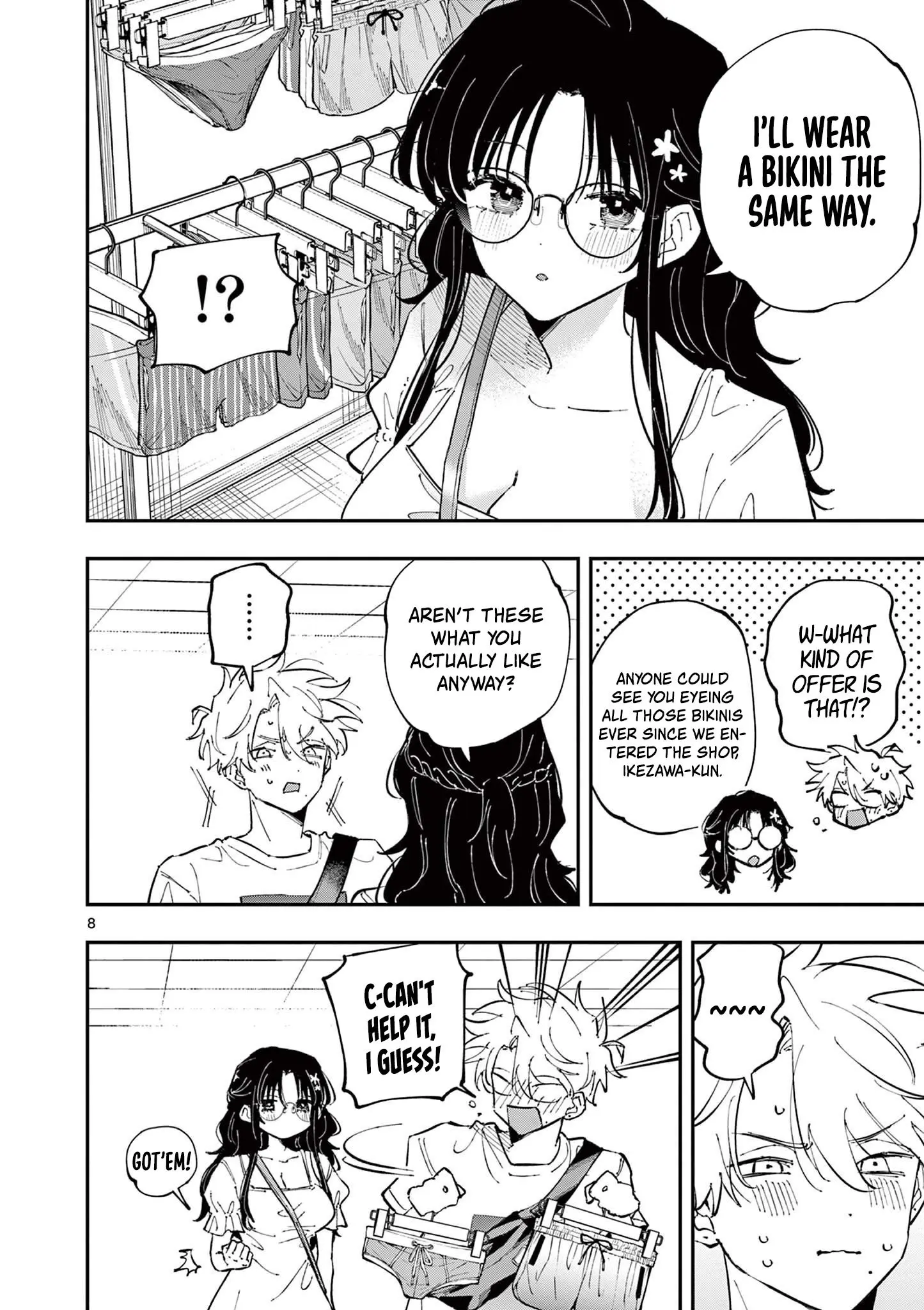 Tonari no Seki no Yatsu ga Souiu Me de Mitekuru - Chapter 63 - Page 8