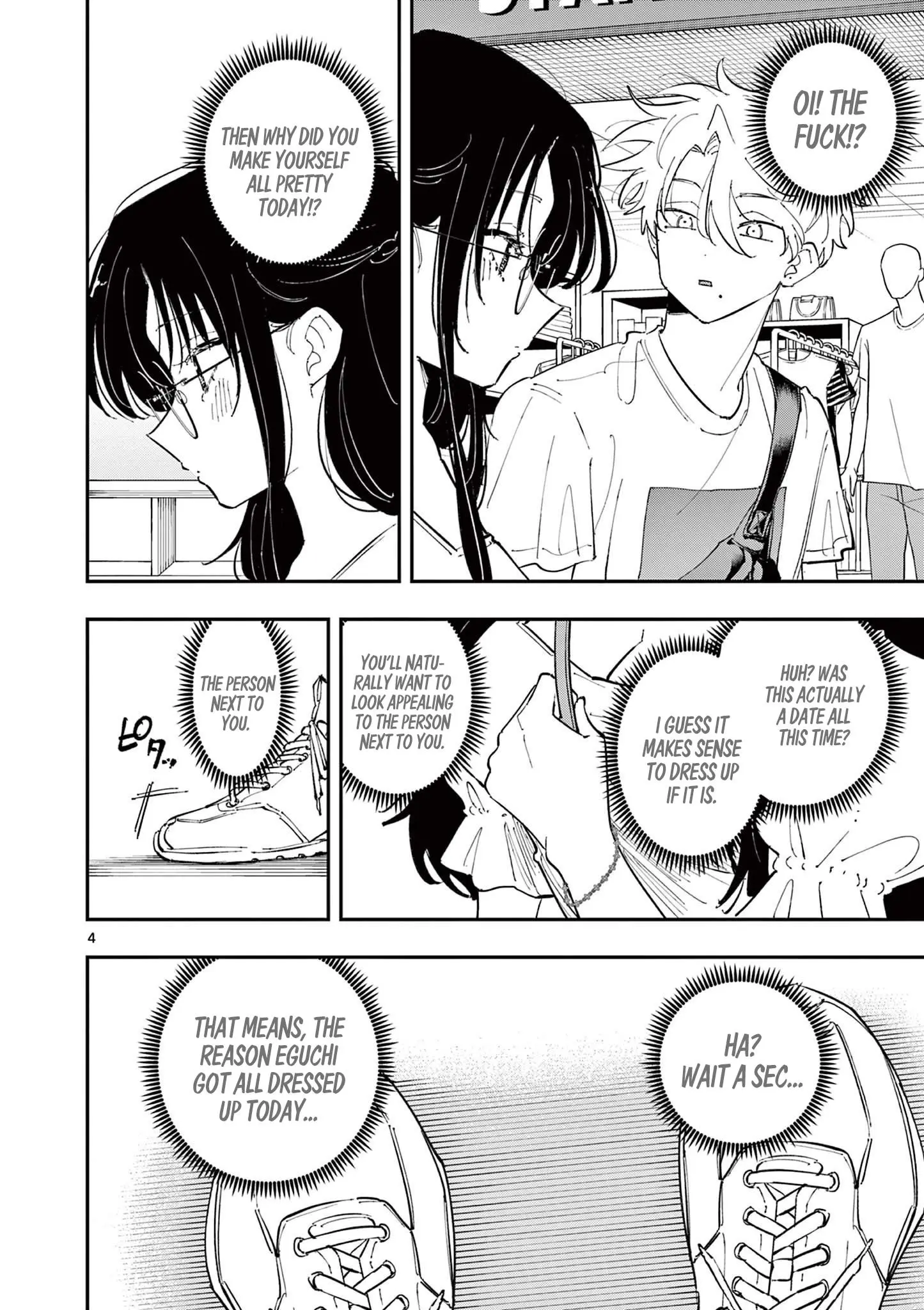 Tonari no Seki no Yatsu ga Souiu Me de Mitekuru - Chapter 65 - Page 4