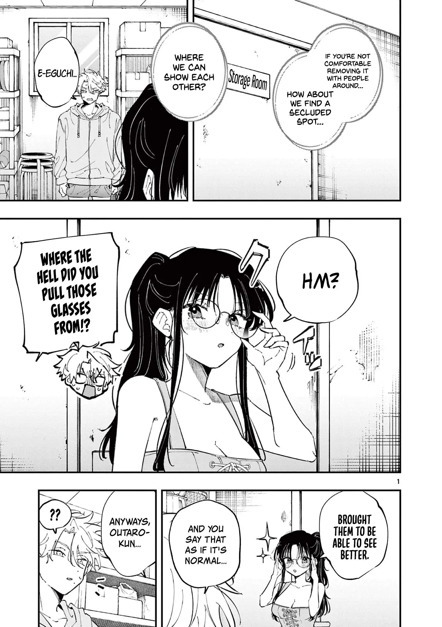 Tonari no Seki no Yatsu ga Souiu Me de Mitekuru - Chapter 69 - Page 1