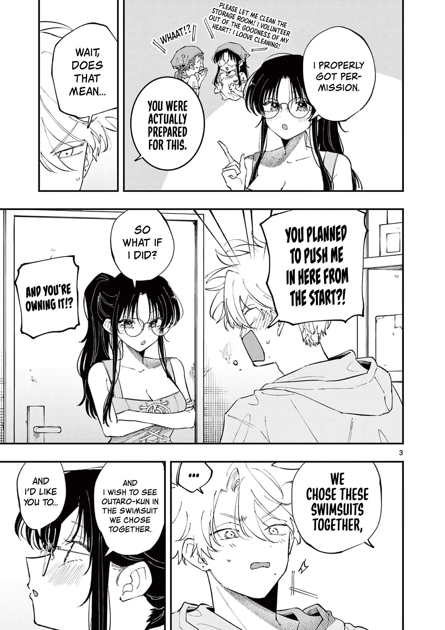 Tonari no Seki no Yatsu ga Souiu Me de Mitekuru - Chapter 69 - Page 3