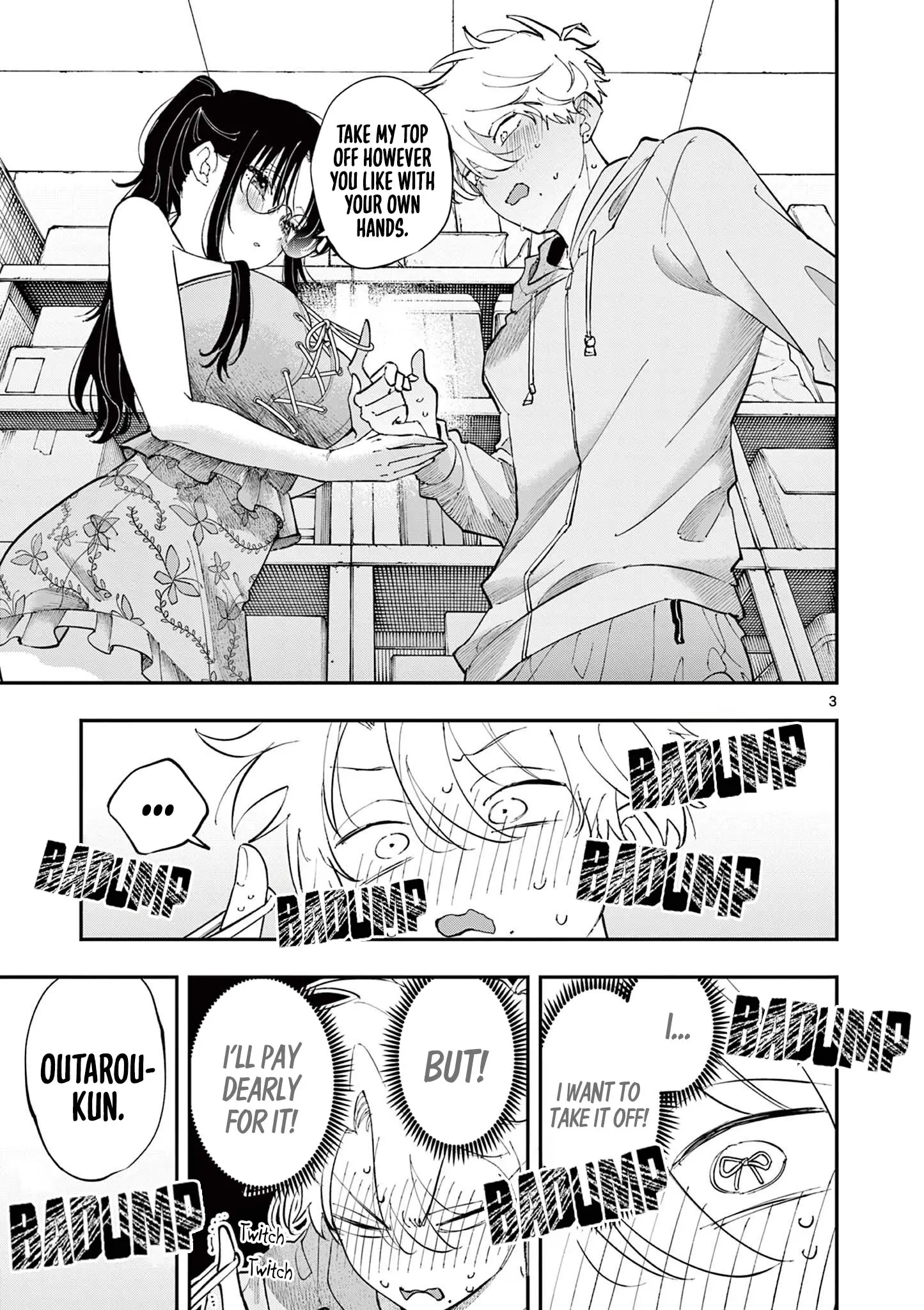 Tonari no Seki no Yatsu ga Souiu Me de Mitekuru - Chapter 70 - Page 3