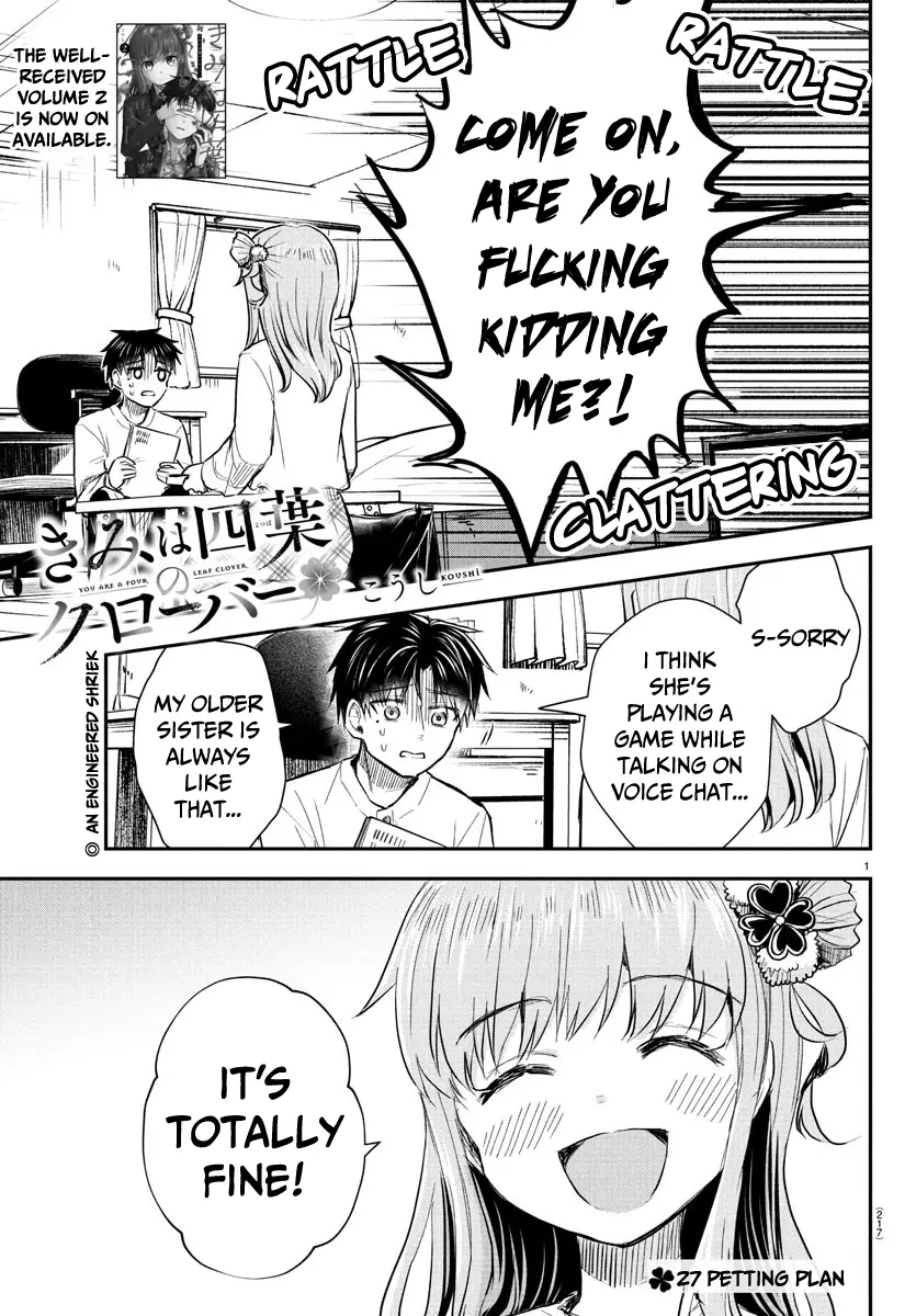 Kimi wa Yotsuba no Clover - Chapter 27 - Page 1