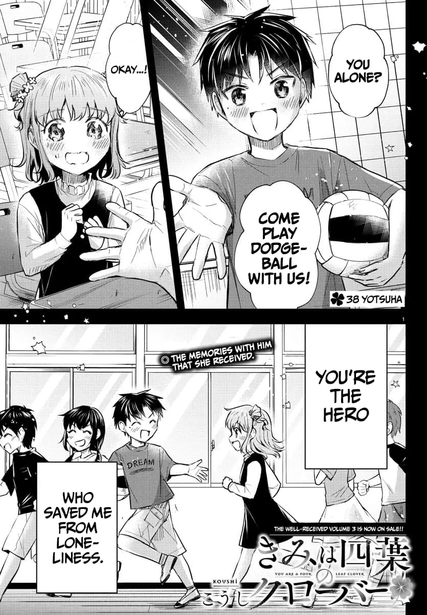 Kimi wa Yotsuba no Clover - Chapter 38 - Page 1