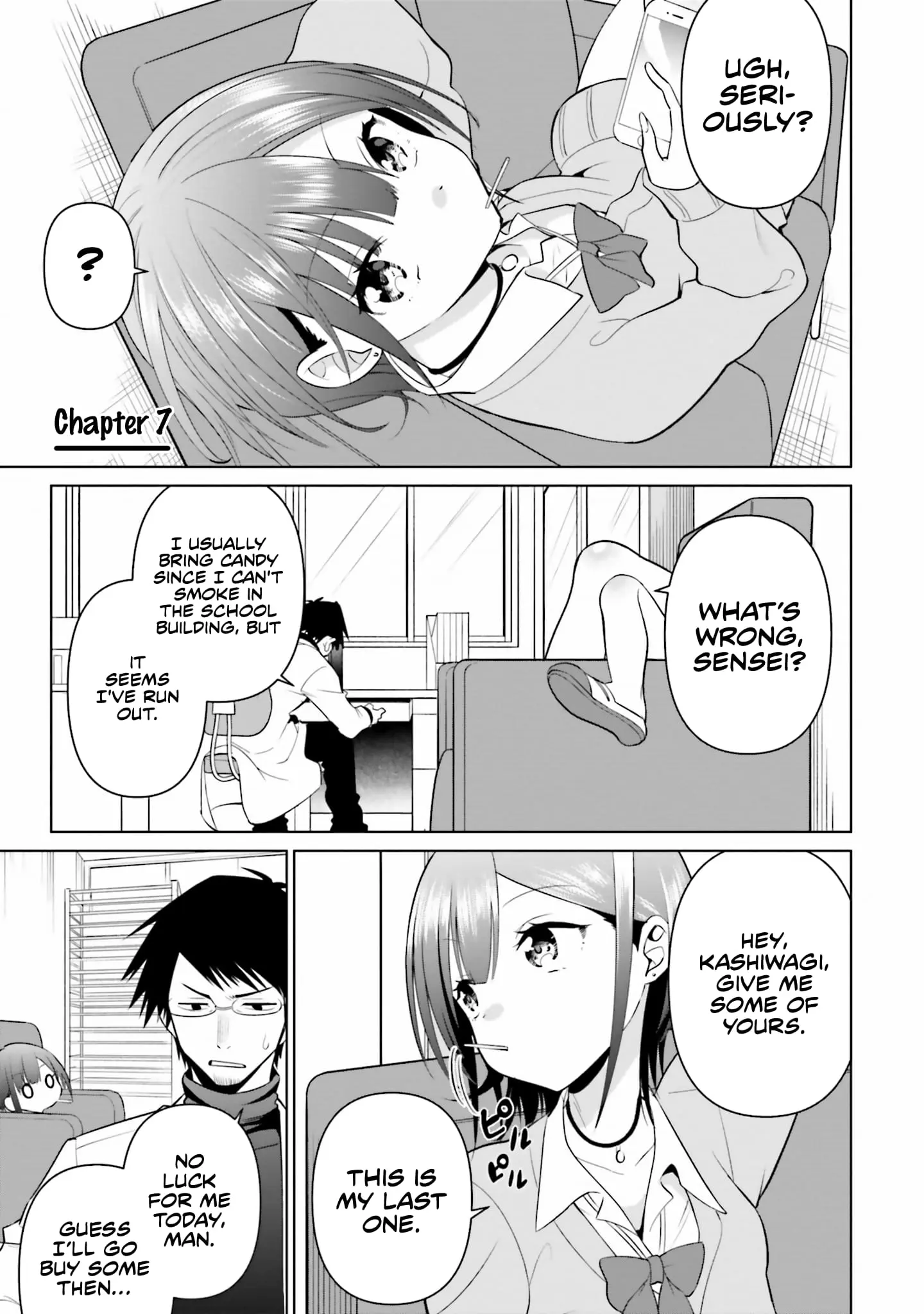 Rin-chan Wants to Flirt - Chapter 7 - Page 1