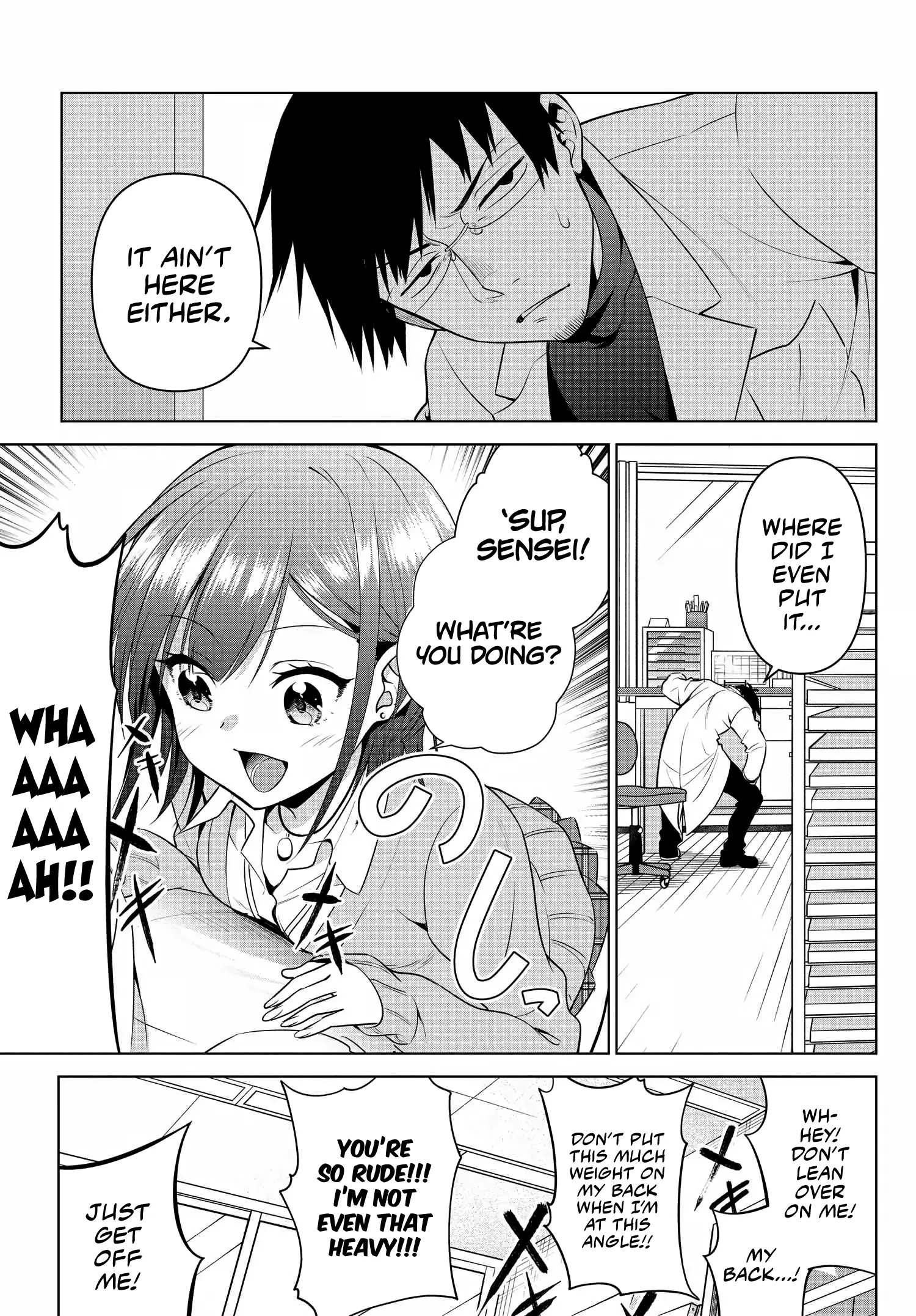 Rin-chan Wants to Flirt - Chapter 8 - Page 1