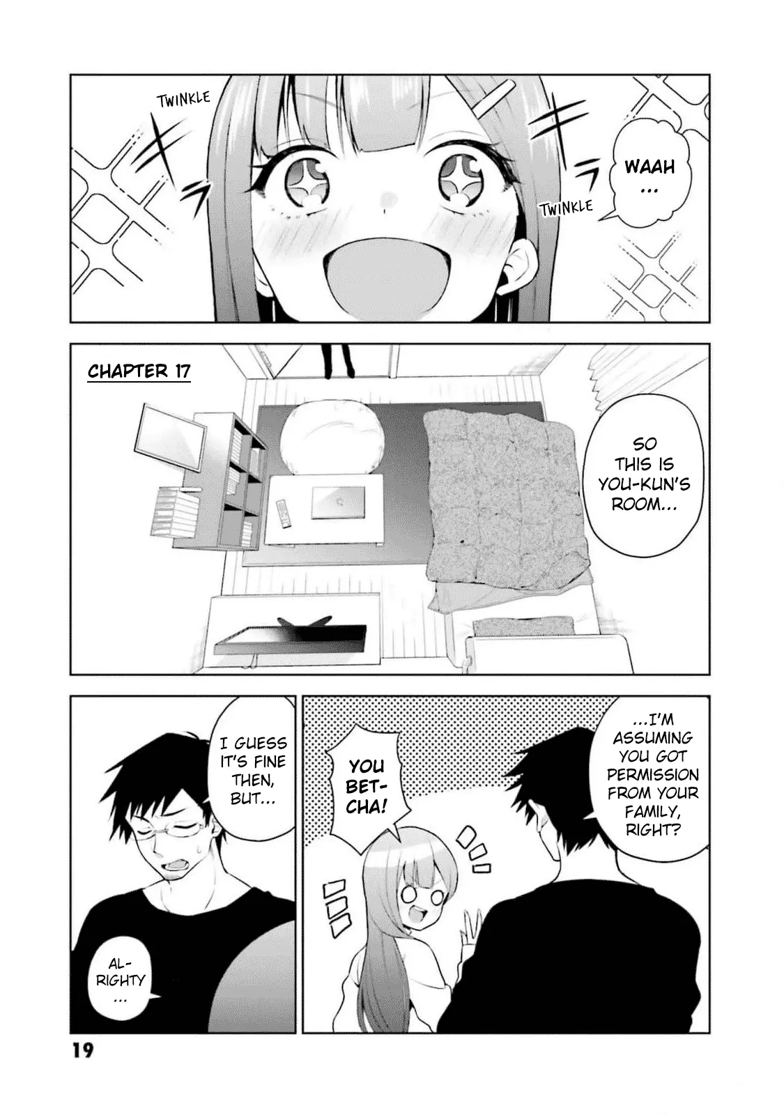Rin-chan Wants to Flirt - Chapter 17 - Page 1