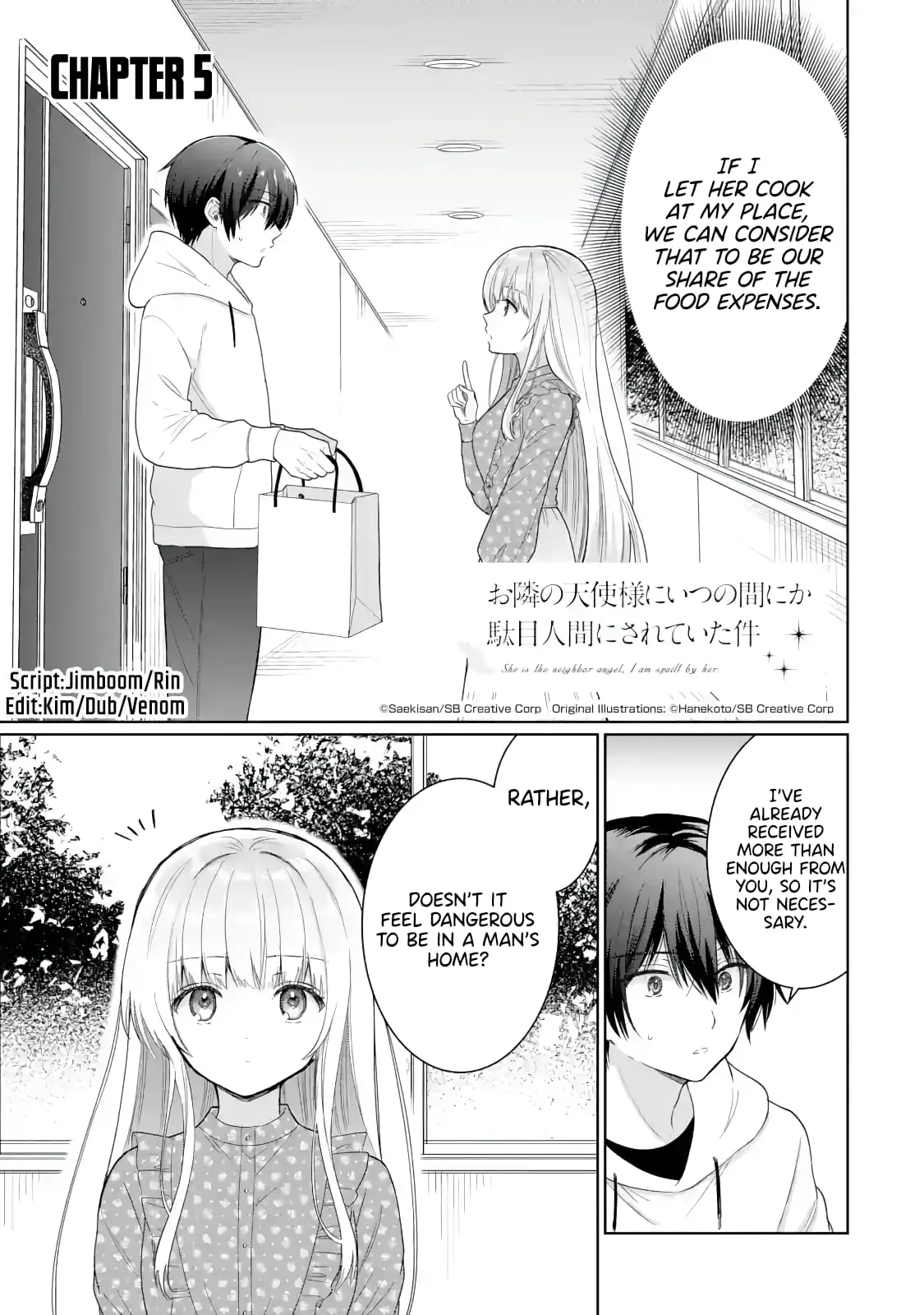 The Angel Next Door Spoils Me Rotten - Chapter 5.1 - Page 1
