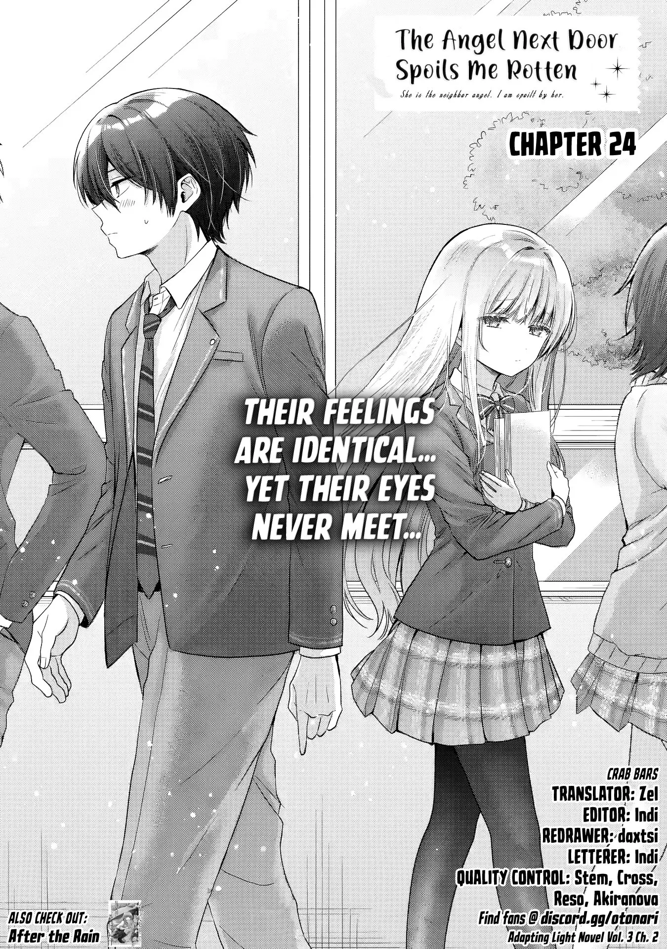 The Angel Next Door Spoils Me Rotten - Chapter 24.1 - Page 1