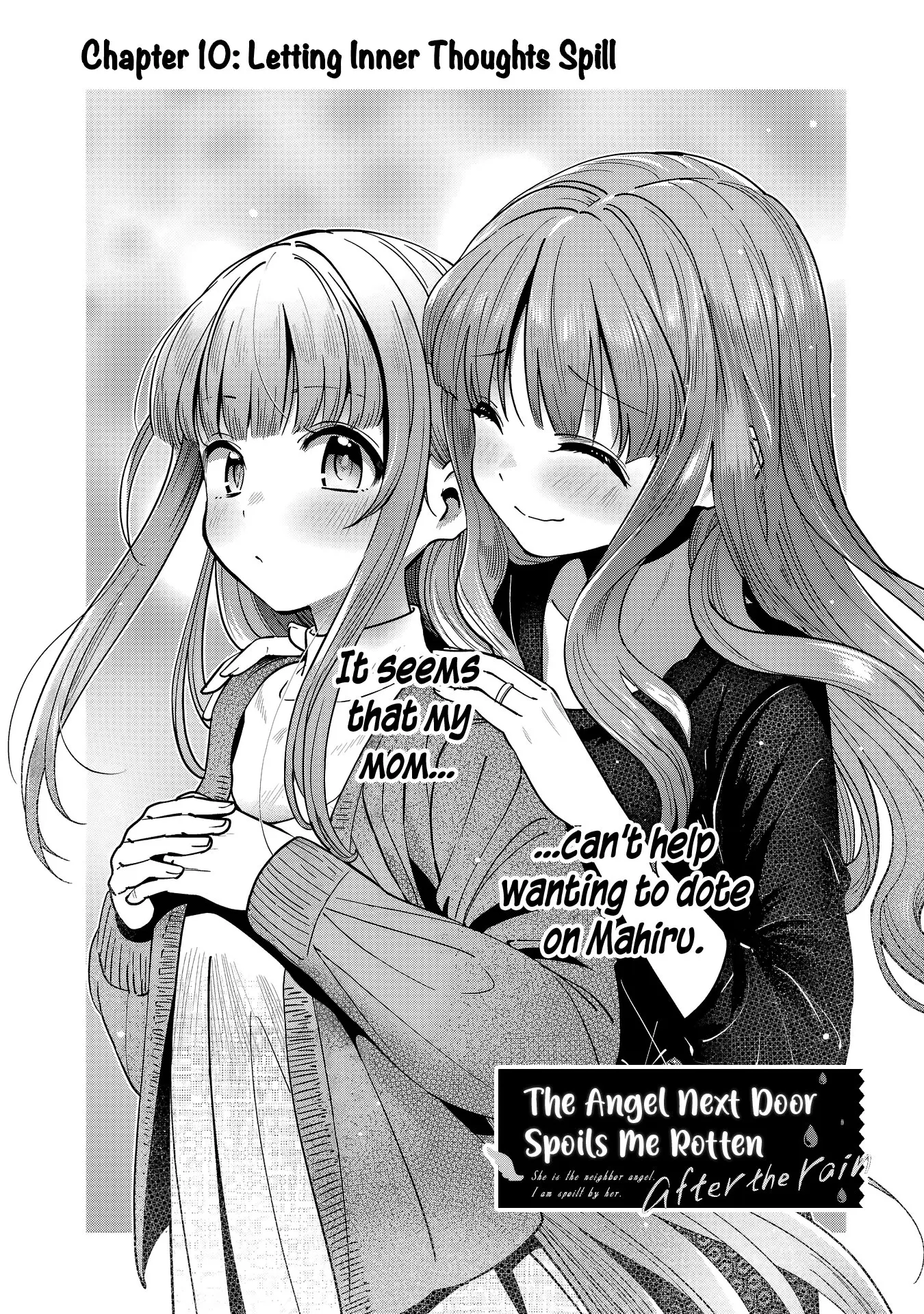 The Angel Next Door Spoils Me Rotten: After the Rain - Chapter 10 - Page 1