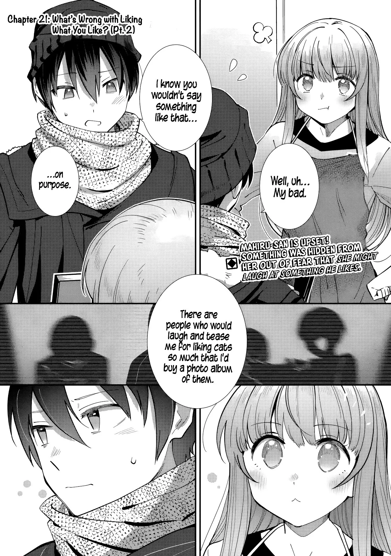 The Angel Next Door Spoils Me Rotten: After the Rain - Chapter 21 - Page 1