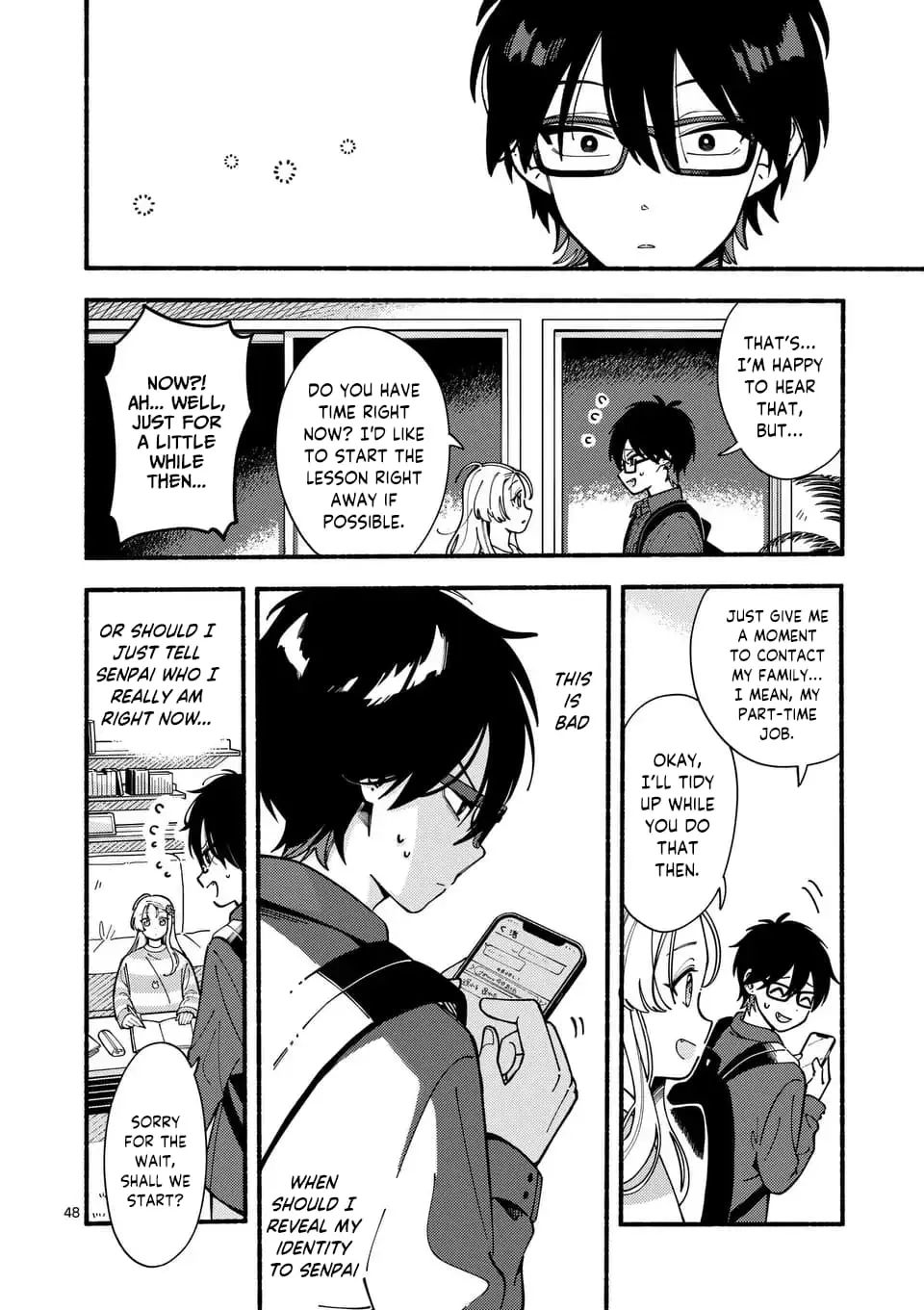 Ookami wa Tsuki ni Koi wo Suru - Chapter 1 - Page 46