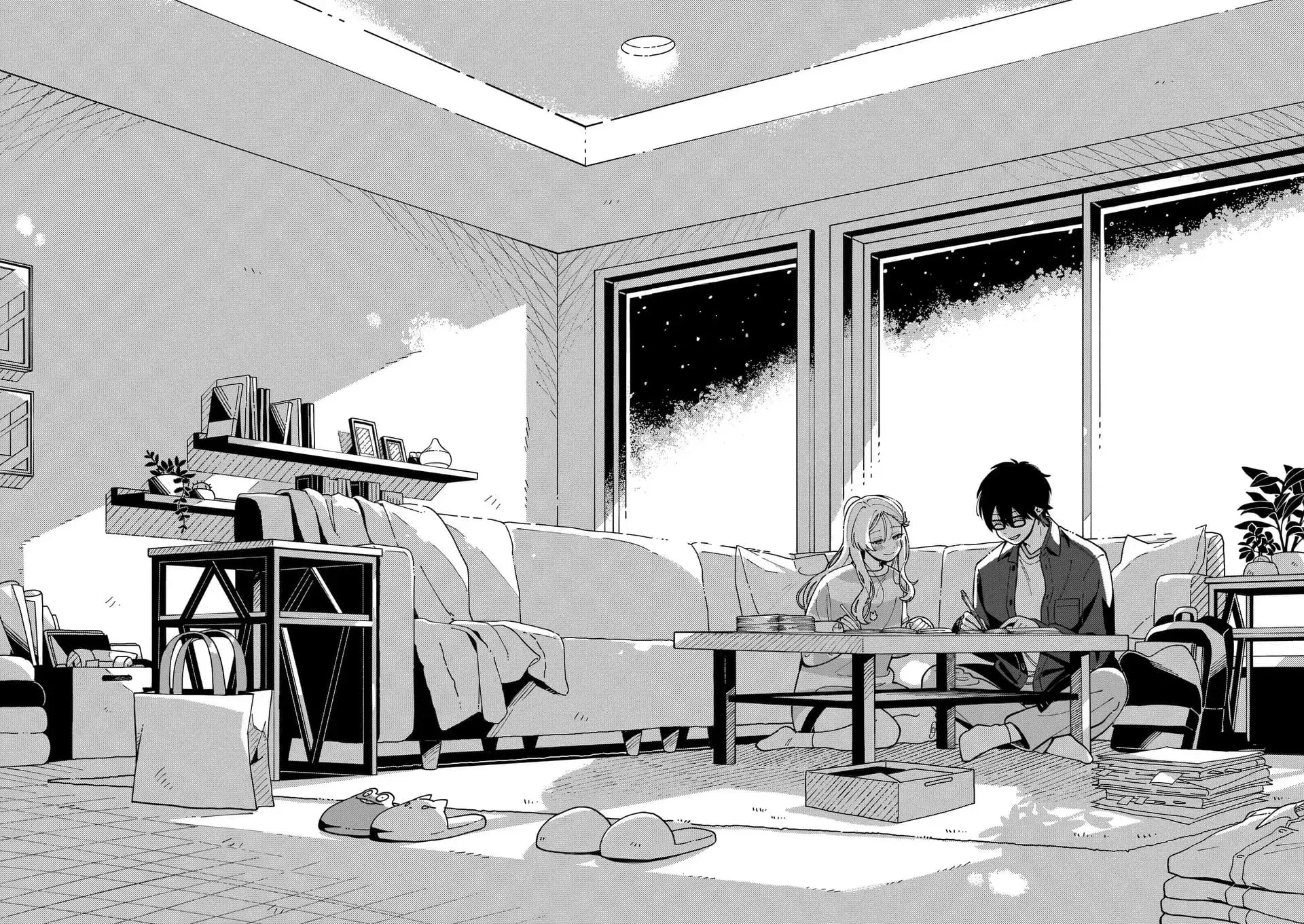 Ookami wa Tsuki ni Koi wo Suru - Chapter 1 - Page 48