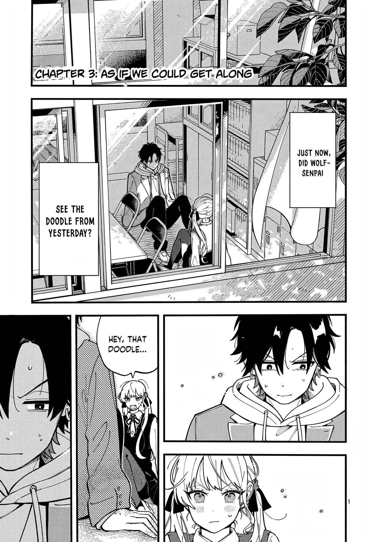 Ookami wa Tsuki ni Koi wo Suru - Chapter 3 - Page 1