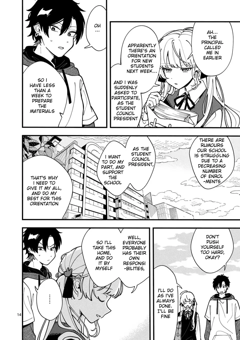 Ookami wa Tsuki ni Koi wo Suru - Chapter 5 - Page 14