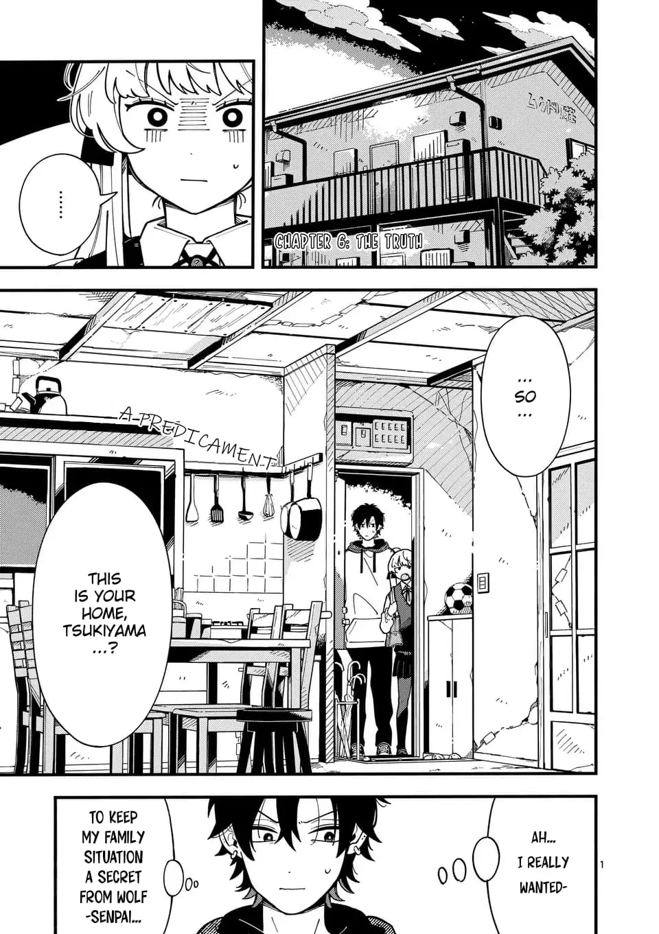 Ookami wa Tsuki ni Koi wo Suru - Chapter 6 - Page 1