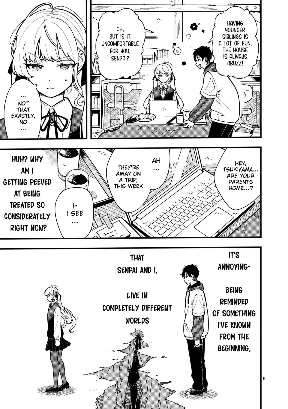 Ookami wa Tsuki ni Koi wo Suru - Chapter 6 - Page 5