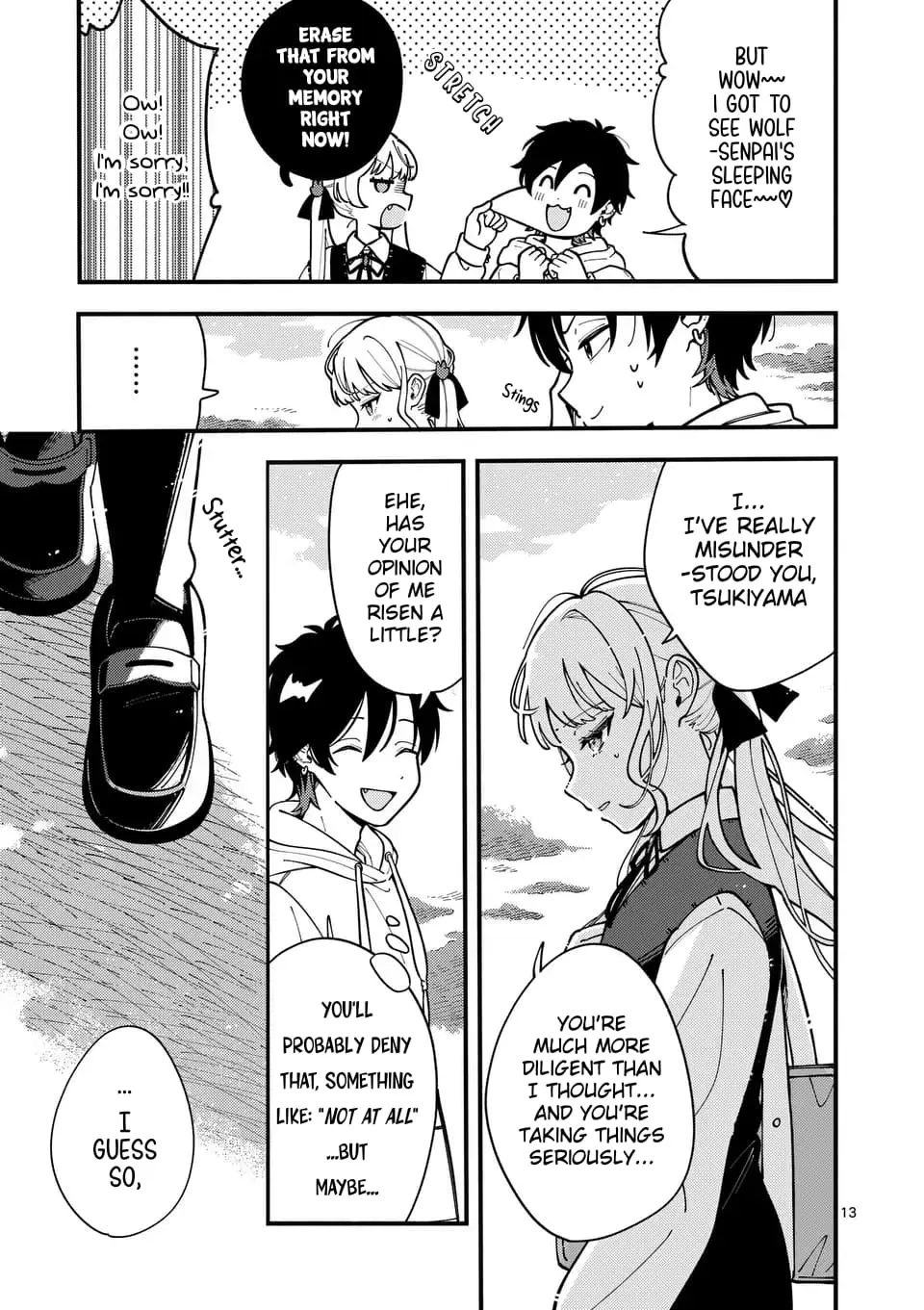 Ookami wa Tsuki ni Koi wo Suru - Chapter 6 - Page 13