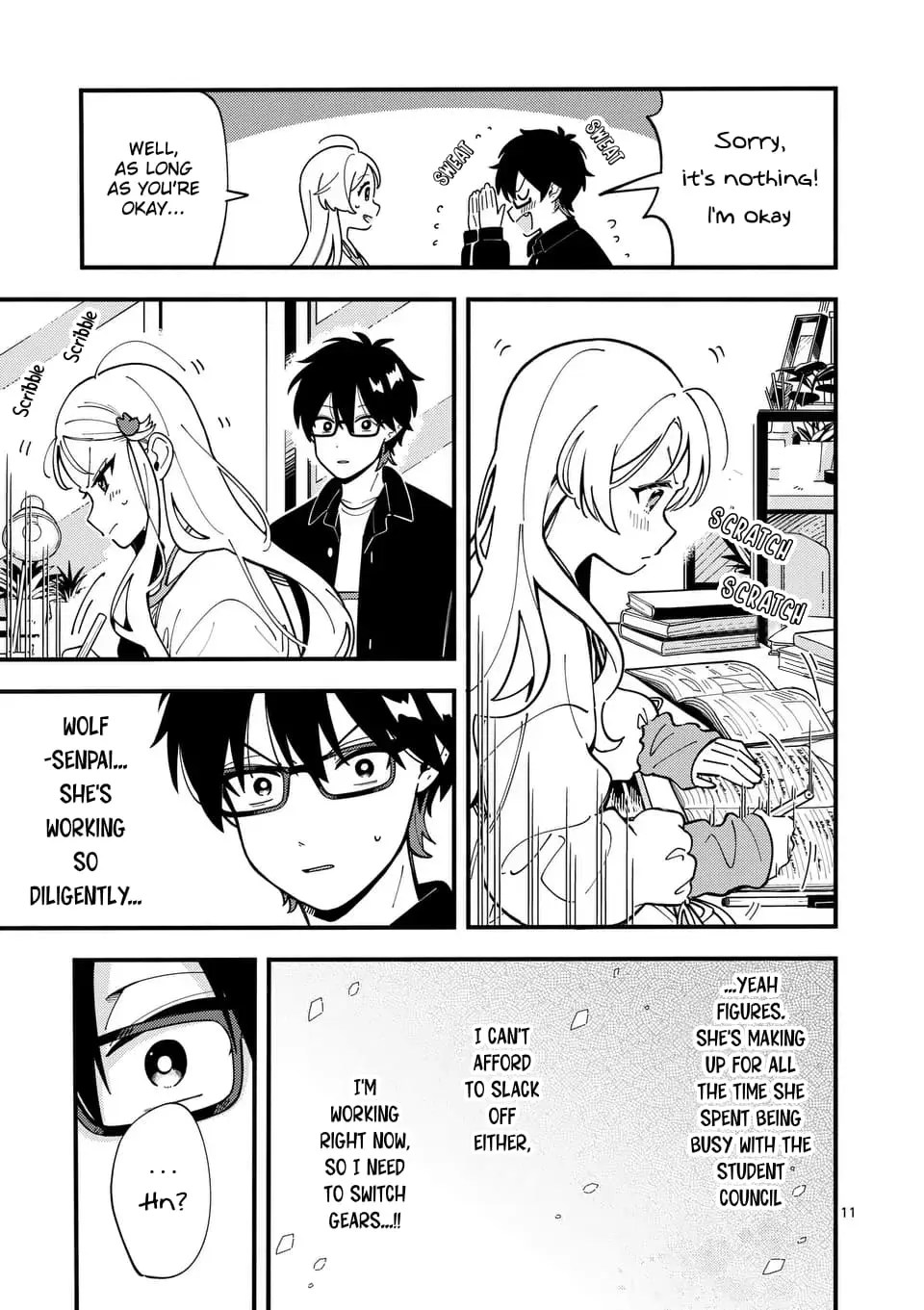 Ookami wa Tsuki ni Koi wo Suru - Chapter 8 - Page 11