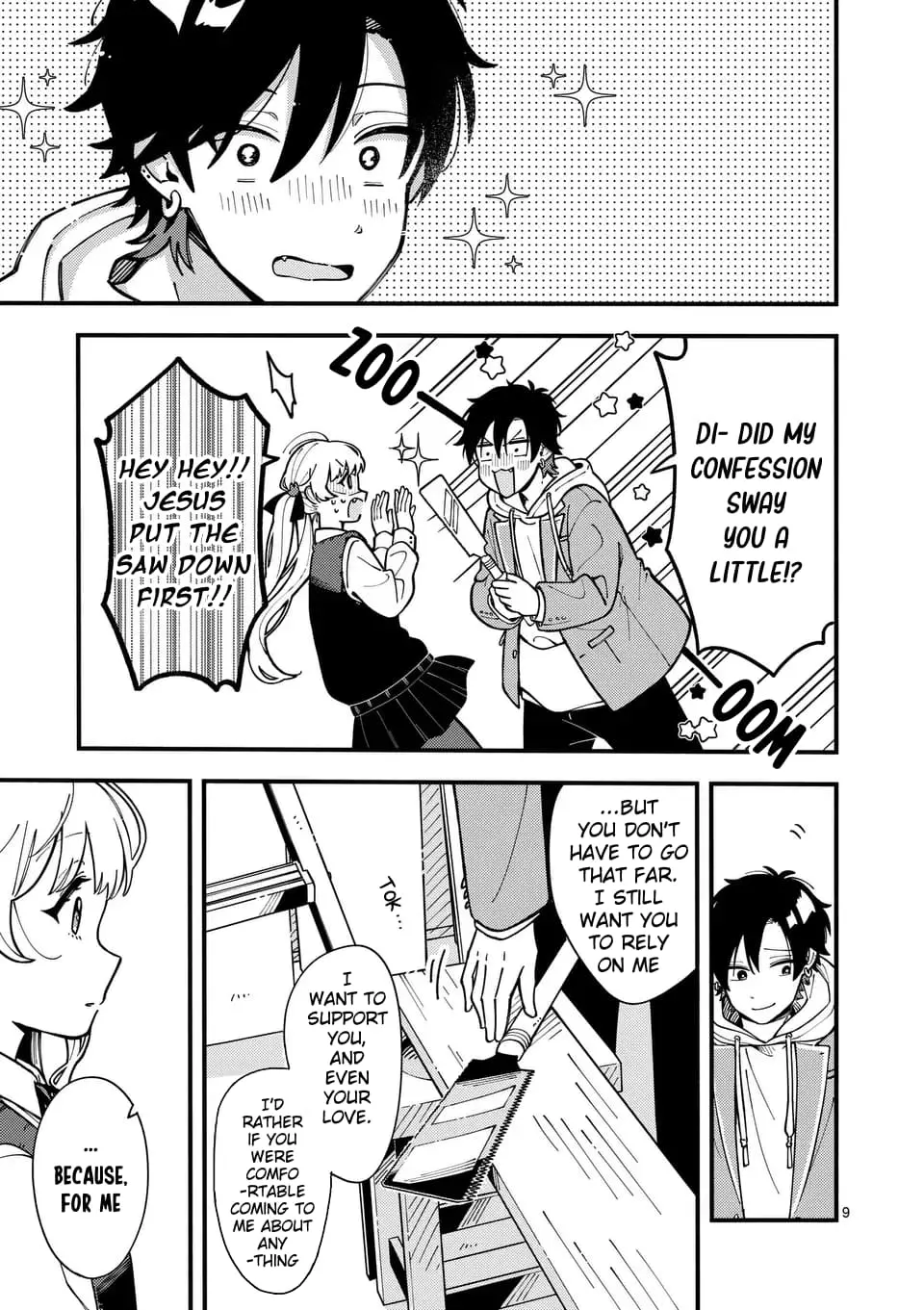 Ookami wa Tsuki ni Koi wo Suru - Chapter 10 - Page 9