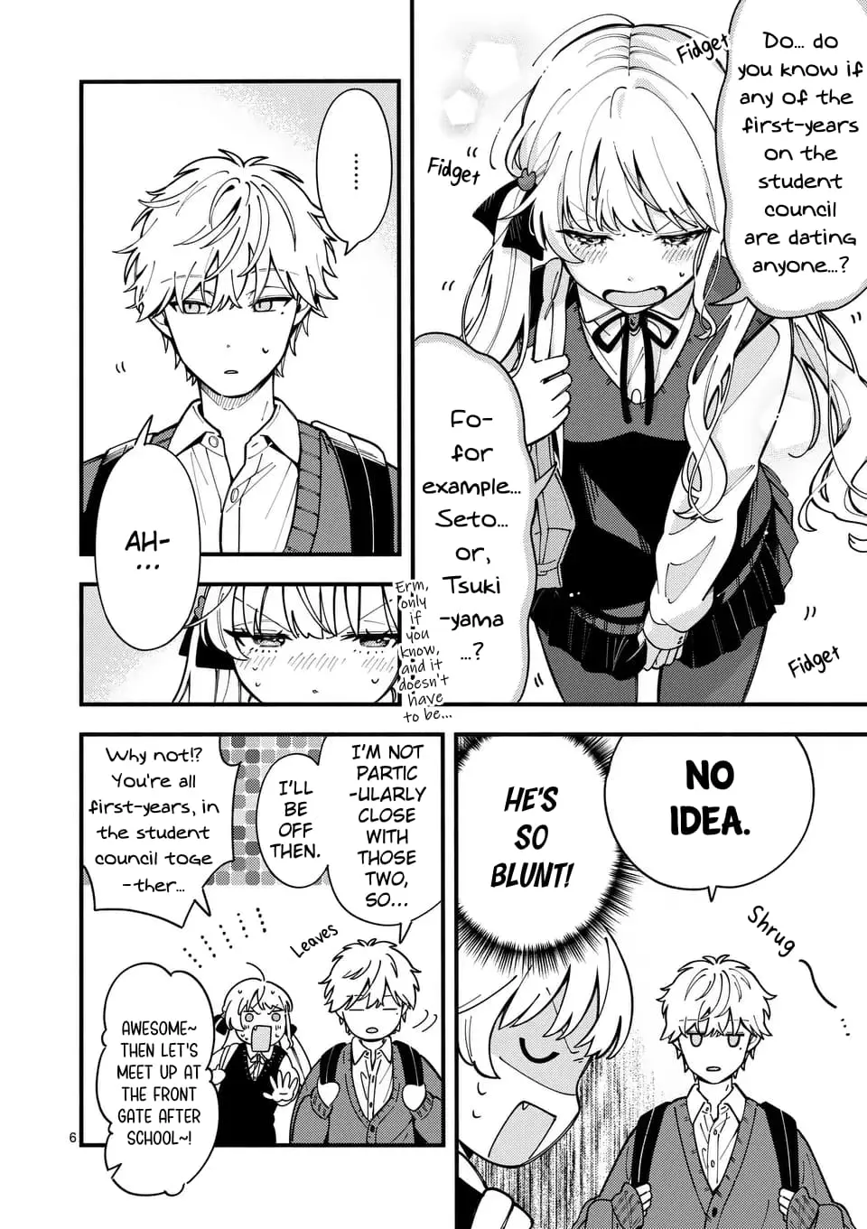 Ookami wa Tsuki ni Koi wo Suru - Chapter 11 - Page 6