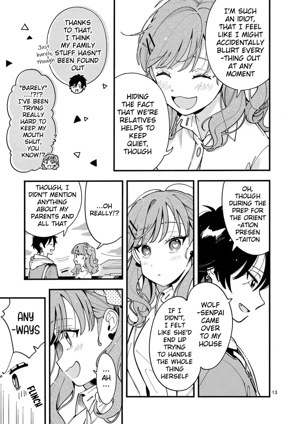 Ookami wa Tsuki ni Koi wo Suru - Chapter 12 - Page 13